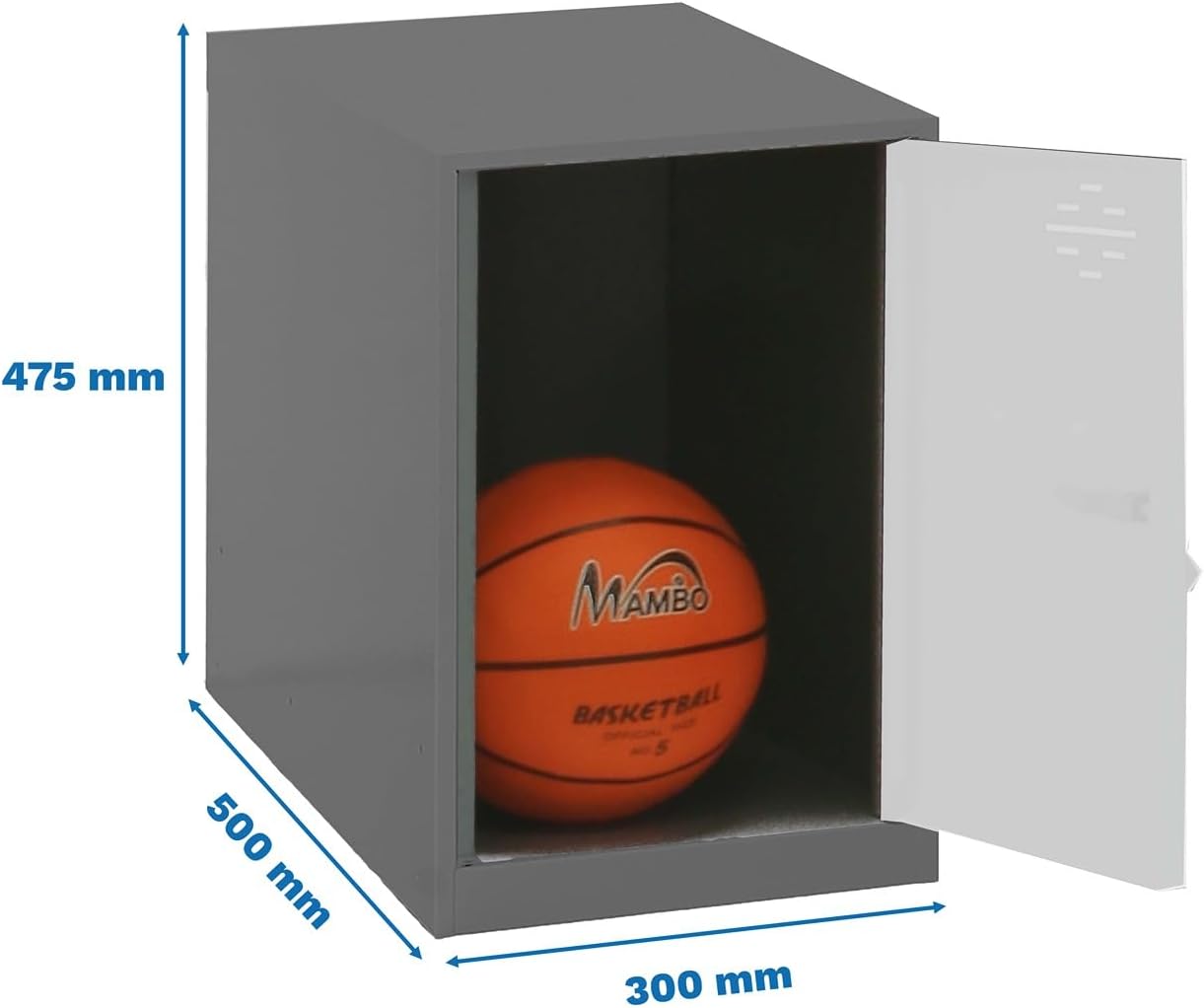 SimonRack Simonlocker - Armadietto Metallico 475x300x500 mm - immagine 2