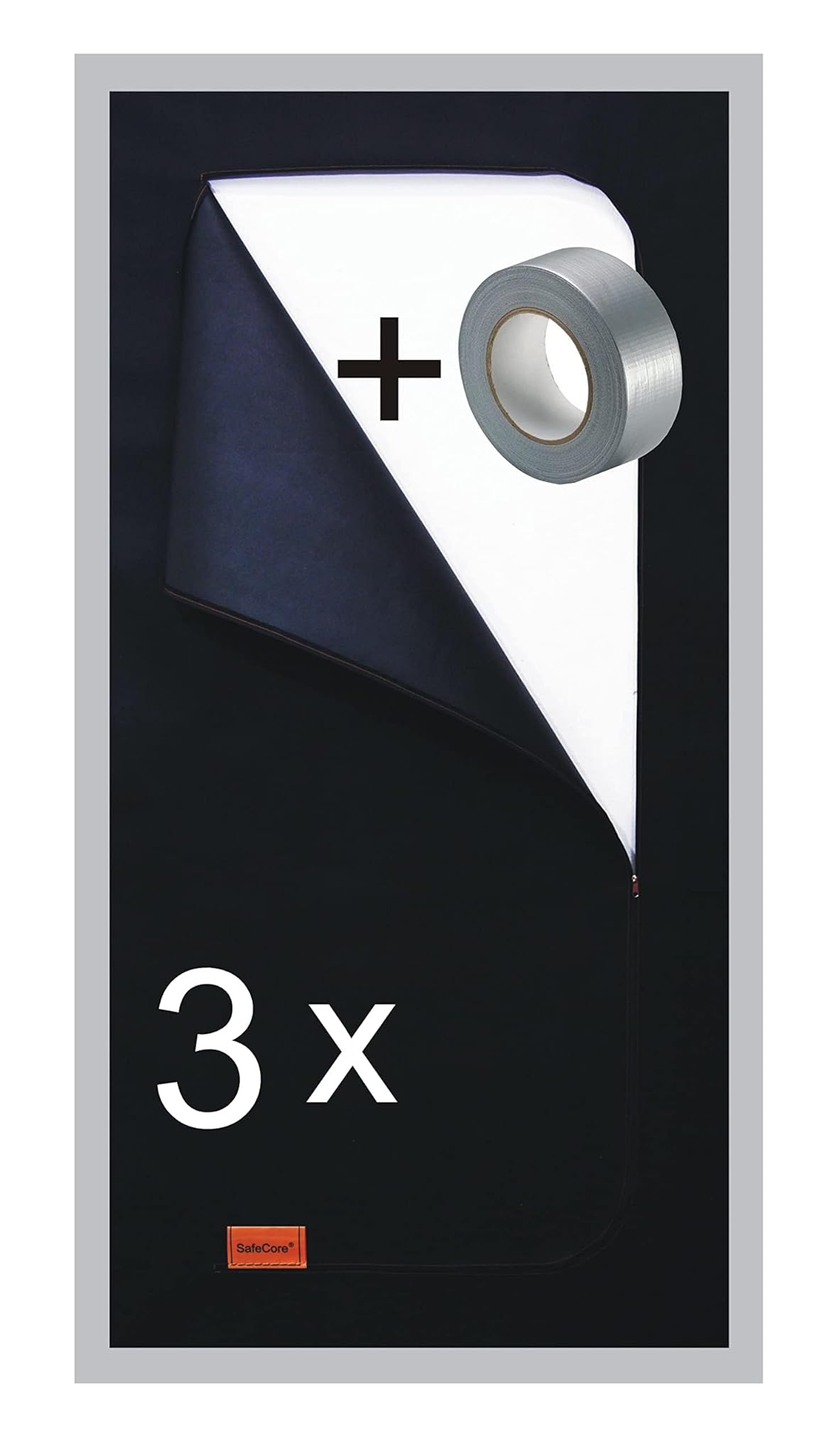Safecore - Protezione Porta Cantieri + Nastro (3 Pezzi)