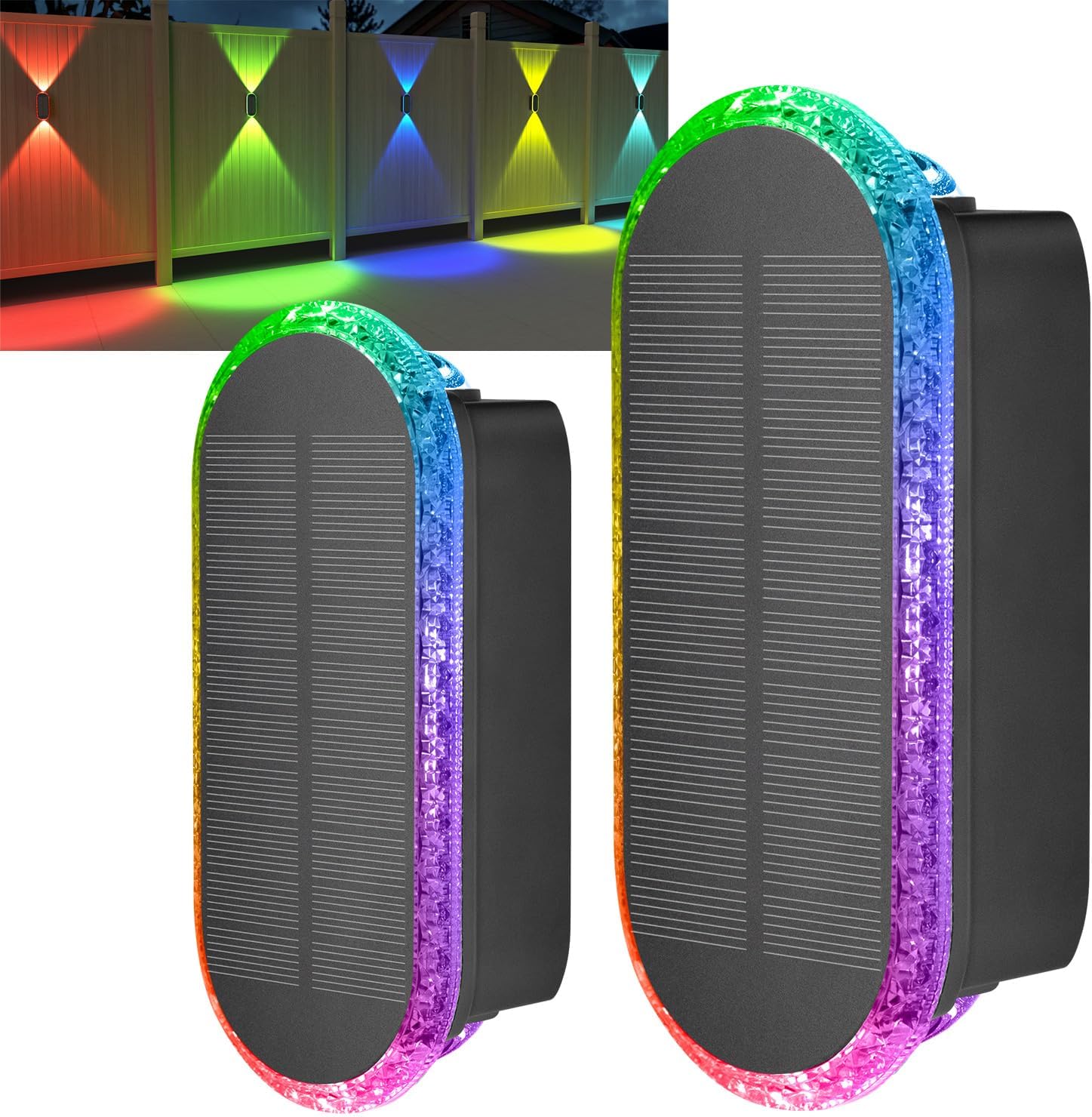 Ellasay Luci Solari per Esterni - Confezione da 2