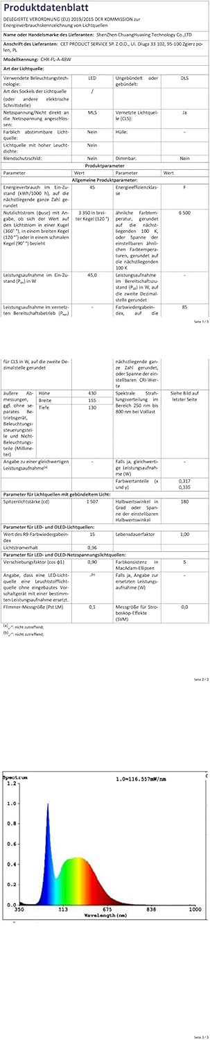 Createstar 2 Faretti LED da Esterno 48W 3000K - immagine 6