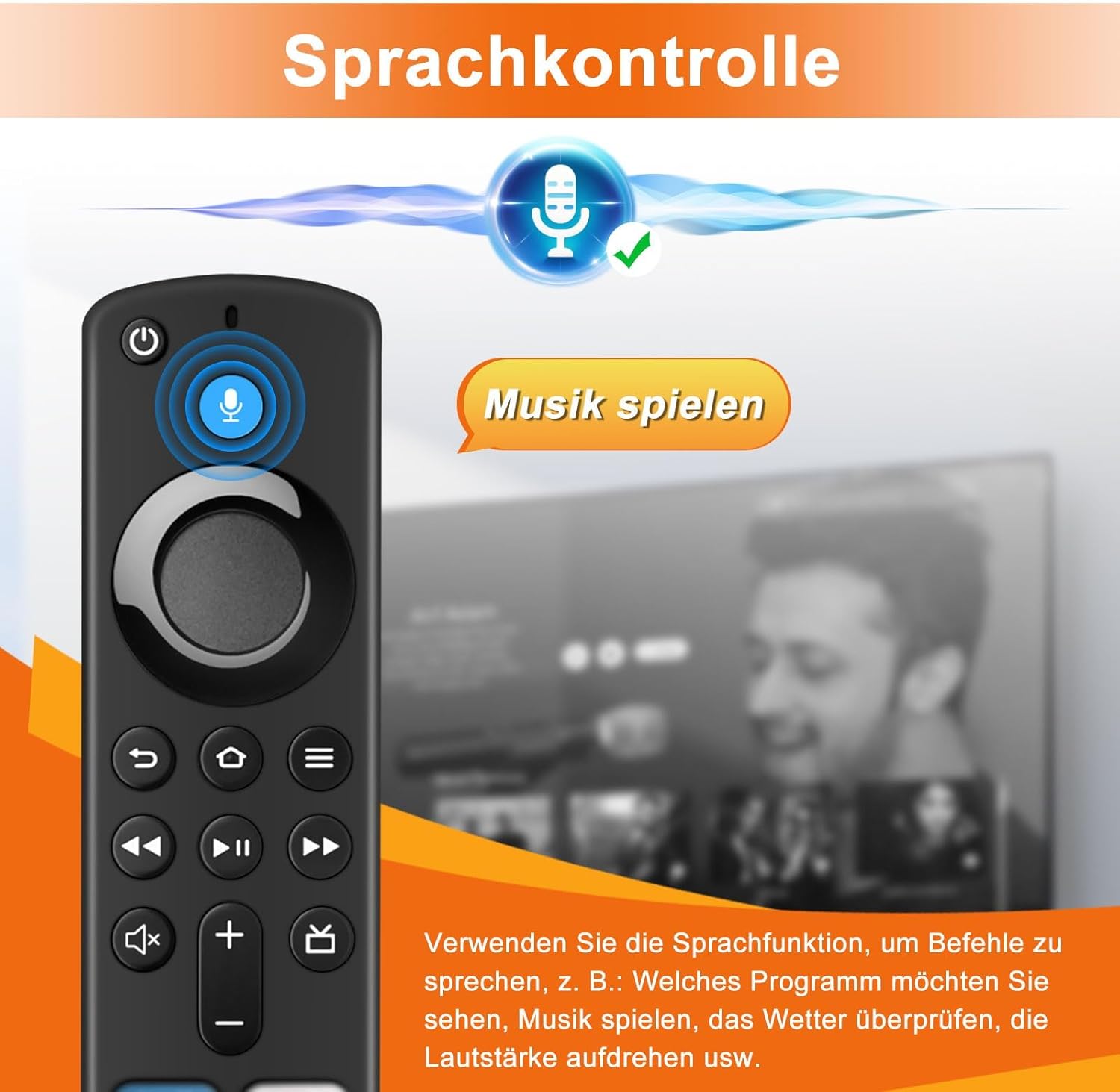 Telecomando Vocale Sostitutivo per Smart TV 2nd/3rd Gen - immagine 3