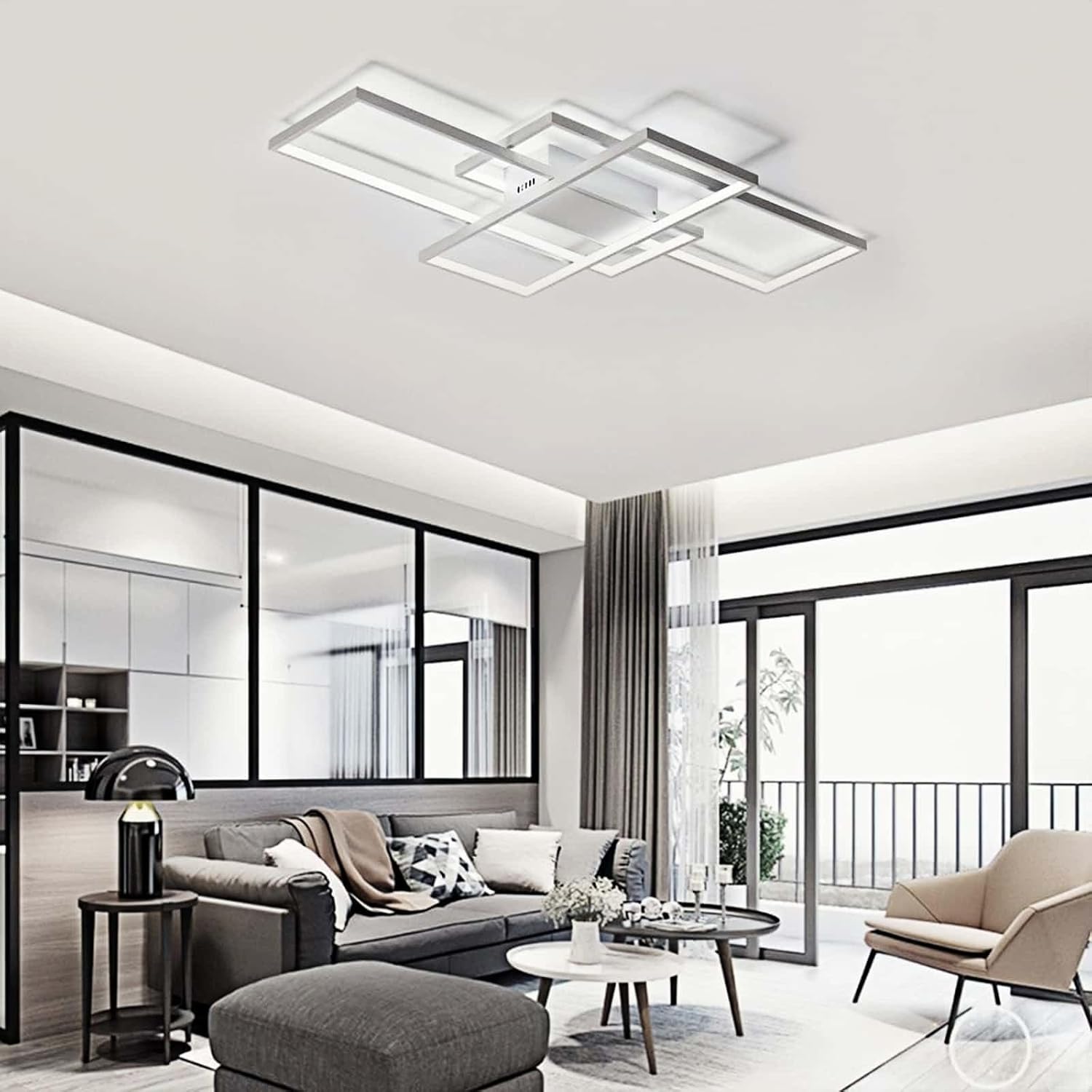 Plafoniera LED Soffitto Moderna Dimmabile - immagine 6