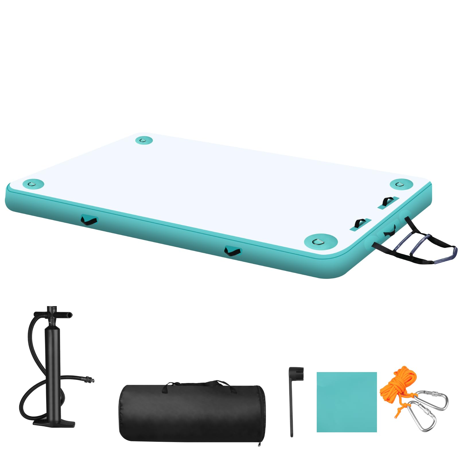 Piattaforma Galleggiante Gonfiabile con Pompa