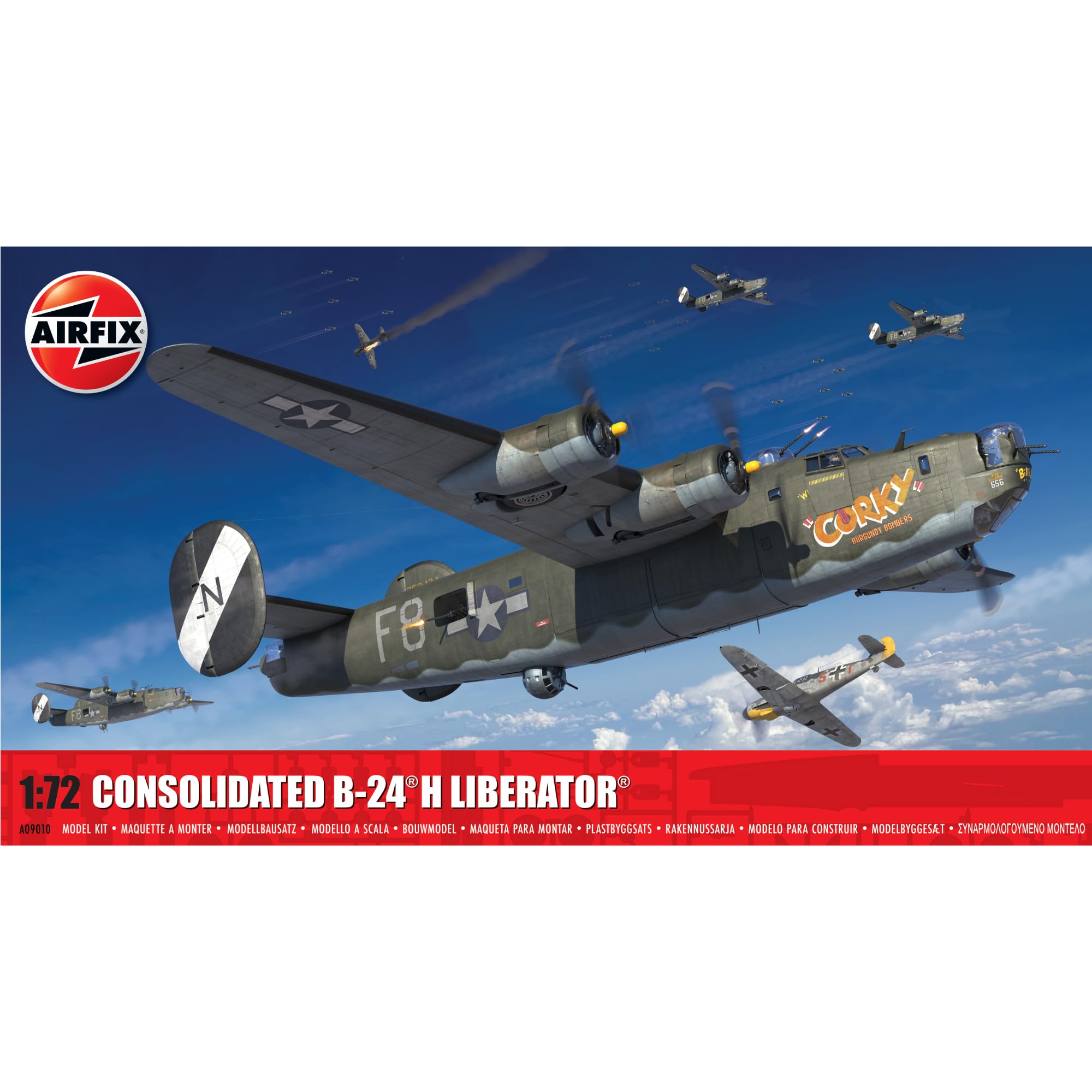 Airfix Consolidated B-24H Liberator - Kit Modello Aereo