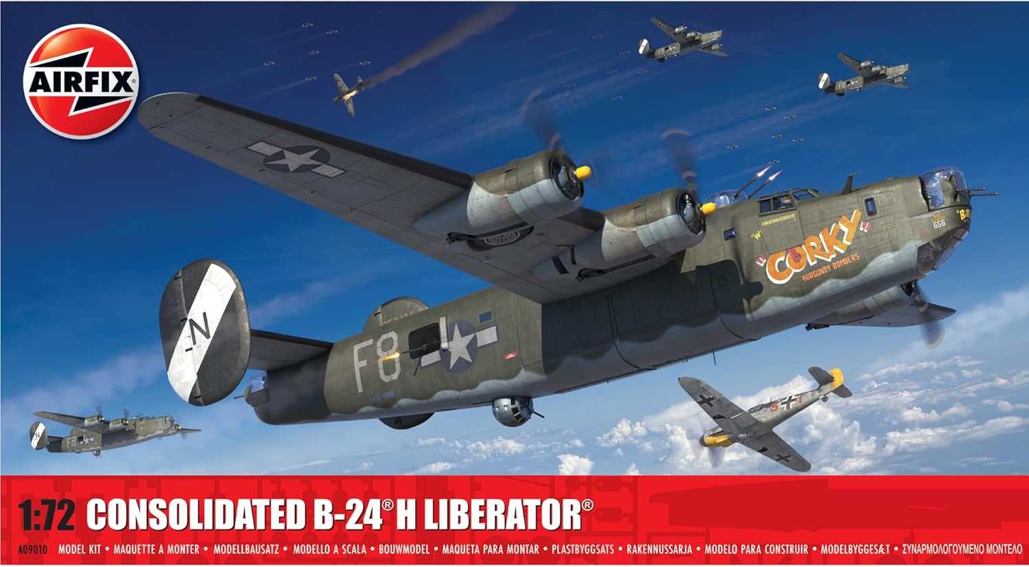 Airfix Consolidated B-24H Liberator - Kit Modello Aereo - immagine 1