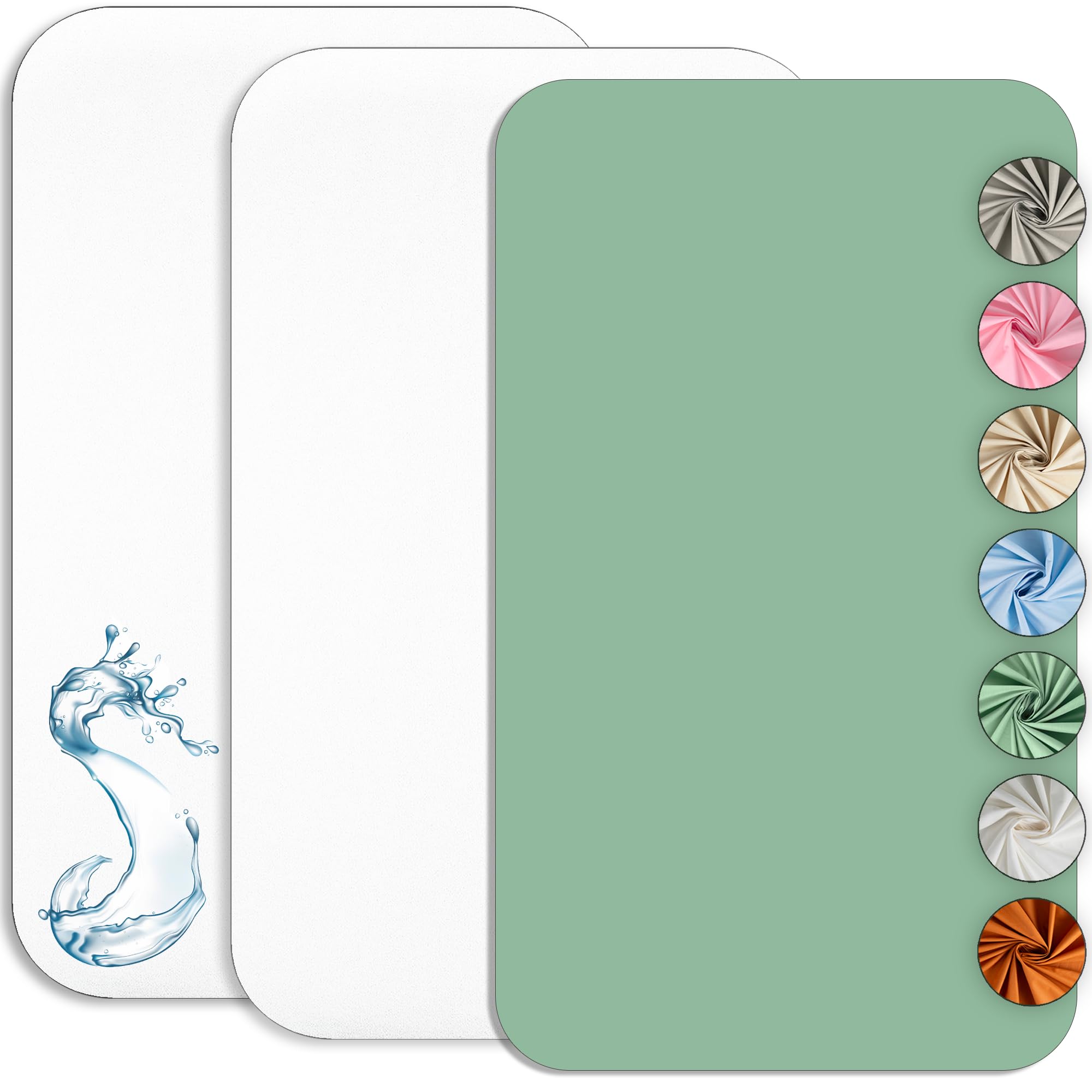 Lovely Hippo Set 3 Lenzuola con Angoli 80x160cm 100% Cotone