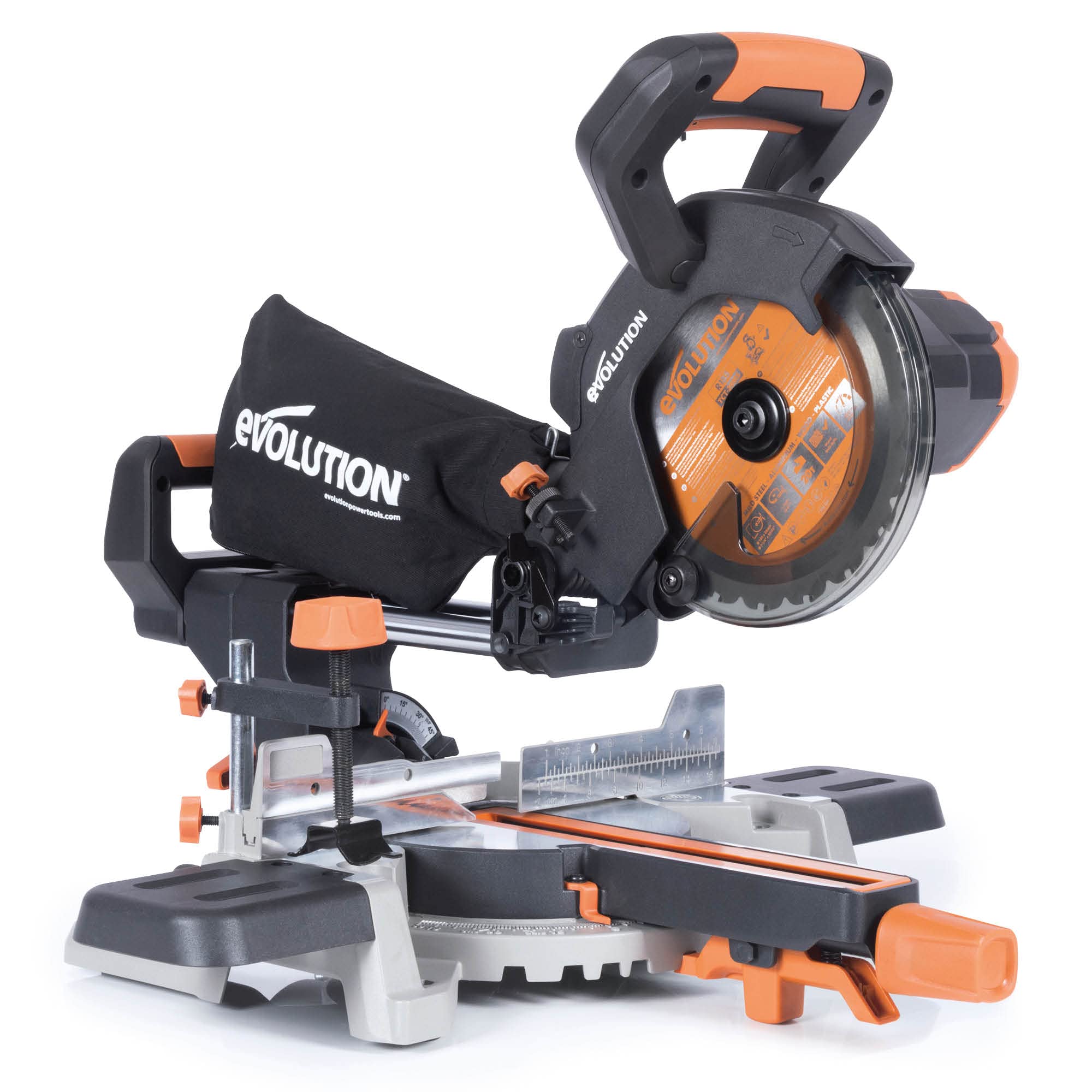 Evolution Power Tools R185SMS-Li - Troncatrice Cordless 185mm