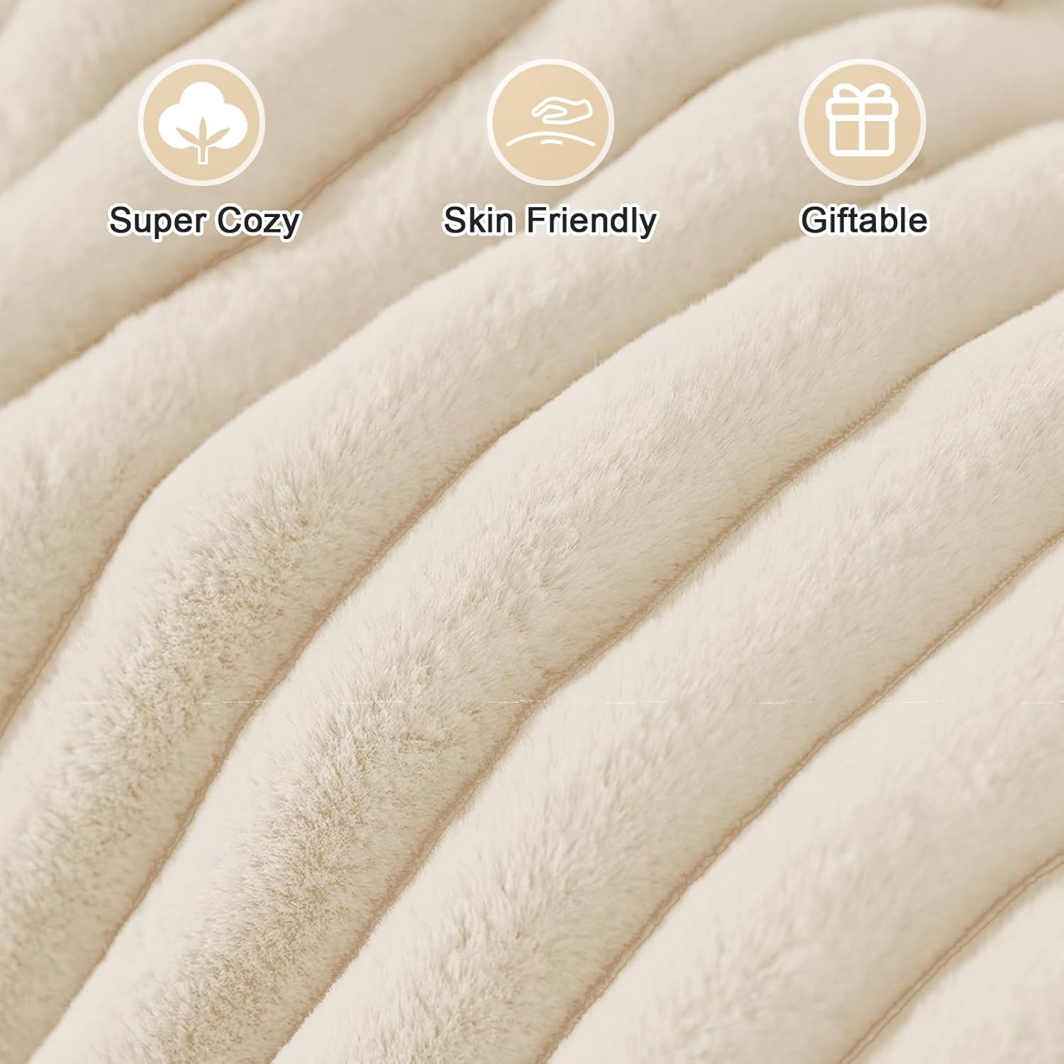 Coperta Plaid Super Morbida Pile Peluche 180x230 cm - immagine 4