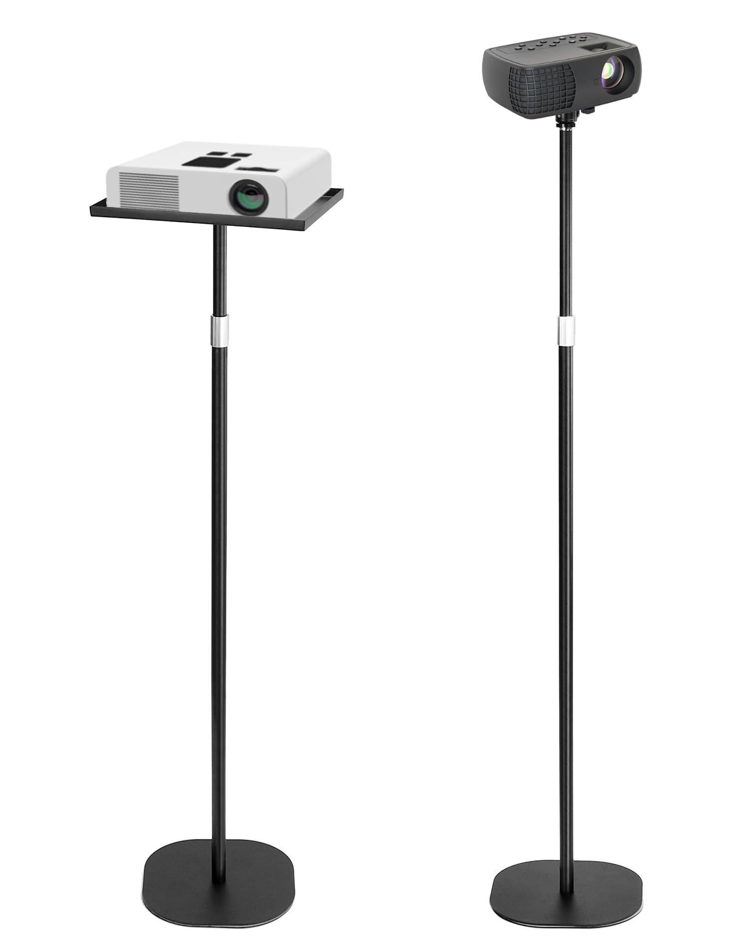 Qwork® Supporto Proiettore da Terra con Snodo Sferico