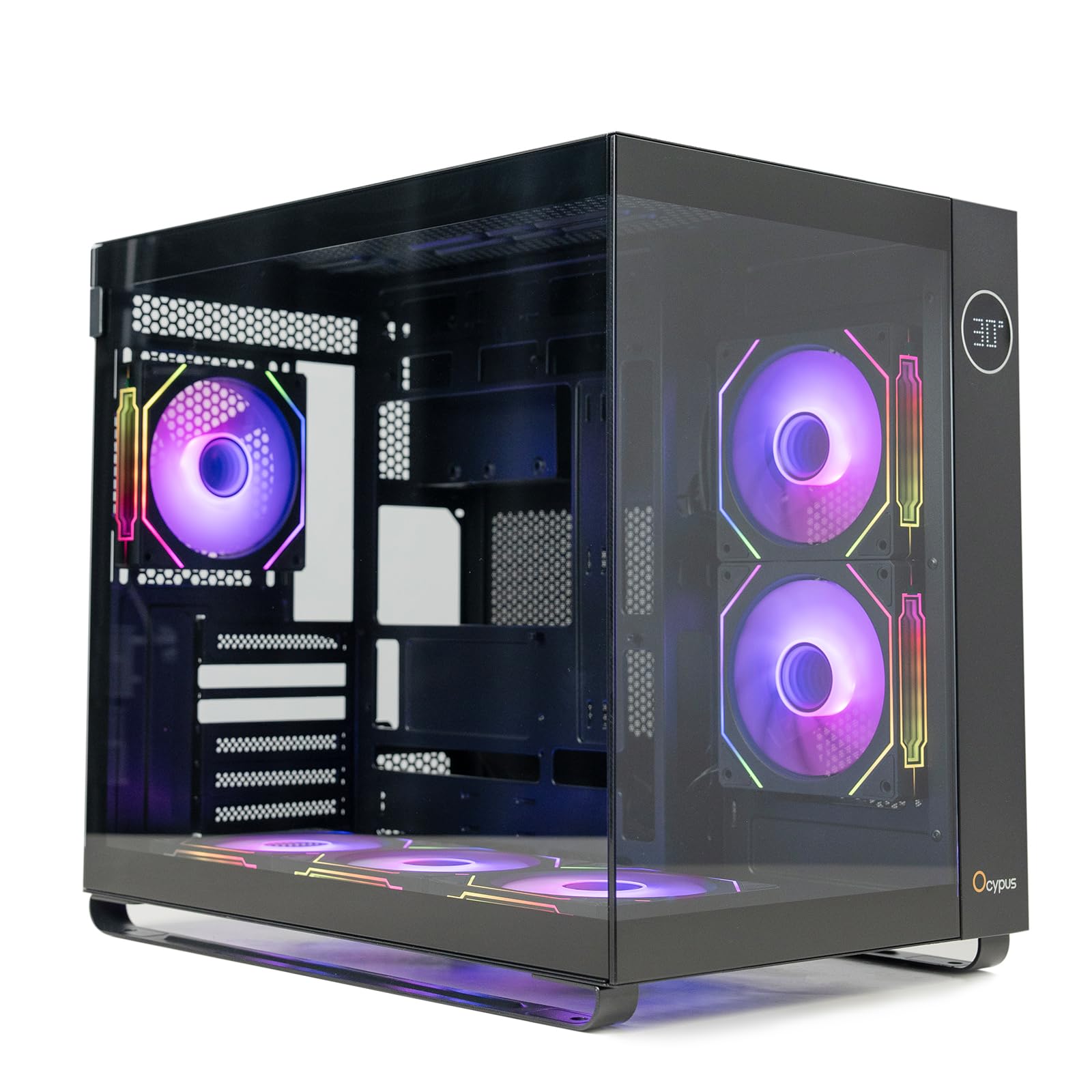 Iota C70 Mid-Tower Computer Case con 6 Ventole ARGB