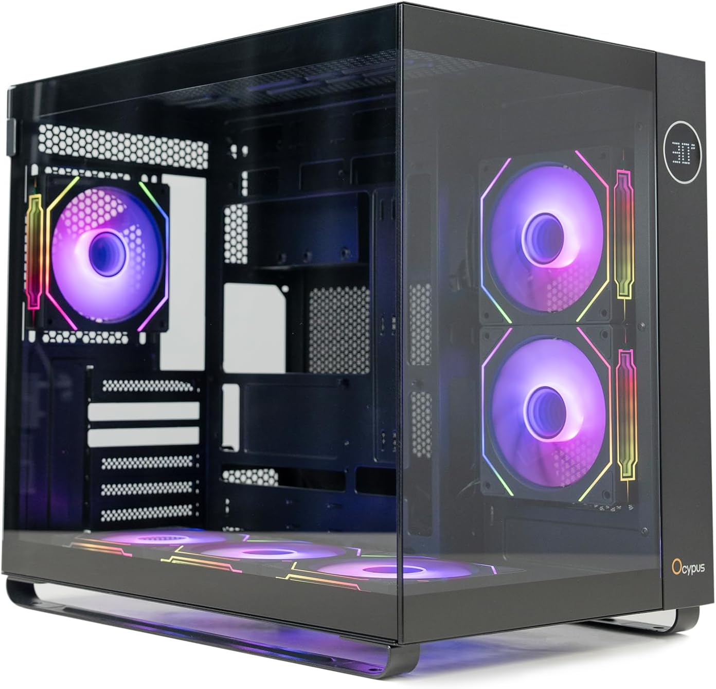 Iota C70 Mid-Tower Computer Case con 6 Ventole ARGB - immagine 1