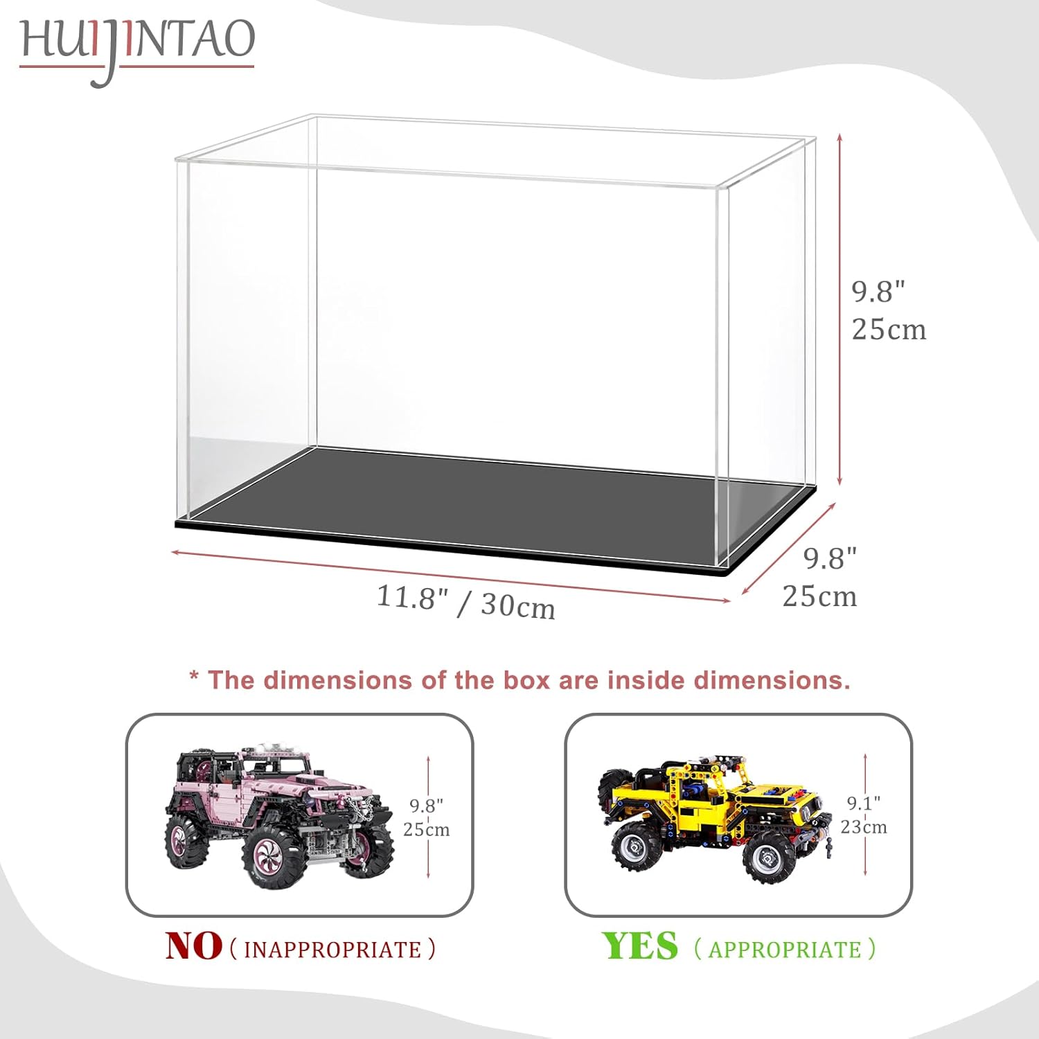 Huijintao - Vetrina in Acrilico Trasparente - immagine 7