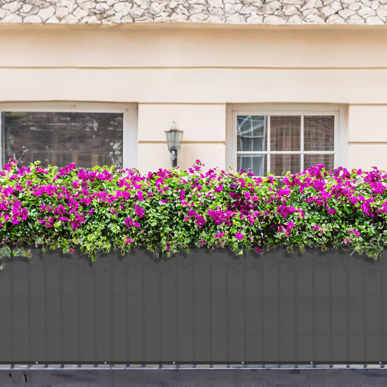 Sunnylaxx Frangivisto Balcone 90x400 cm, Antracite - immagine 4