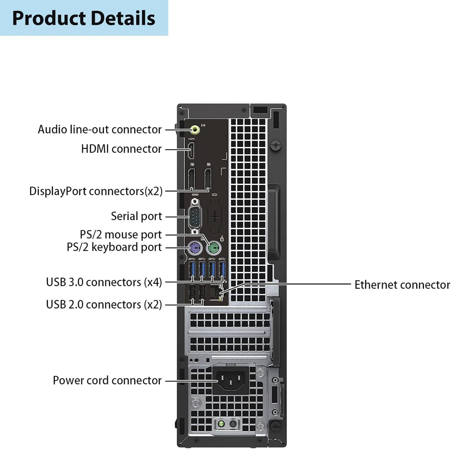 Dell Optiplex 7050 SFF - PC Ricondizionato - immagine 3