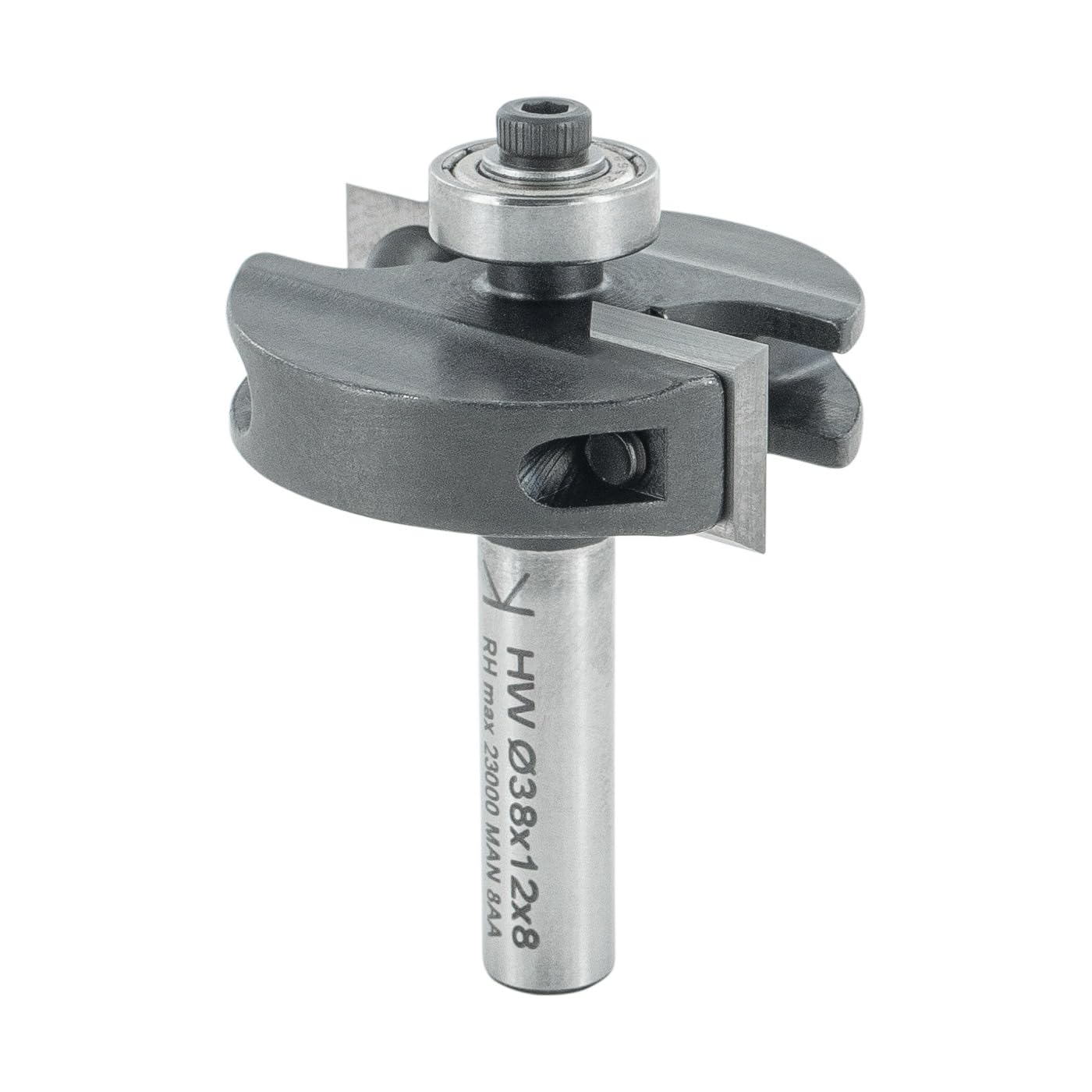 ENT 20311 - Fresa a Battuta con Inserto Carburo, Gambo 8mm