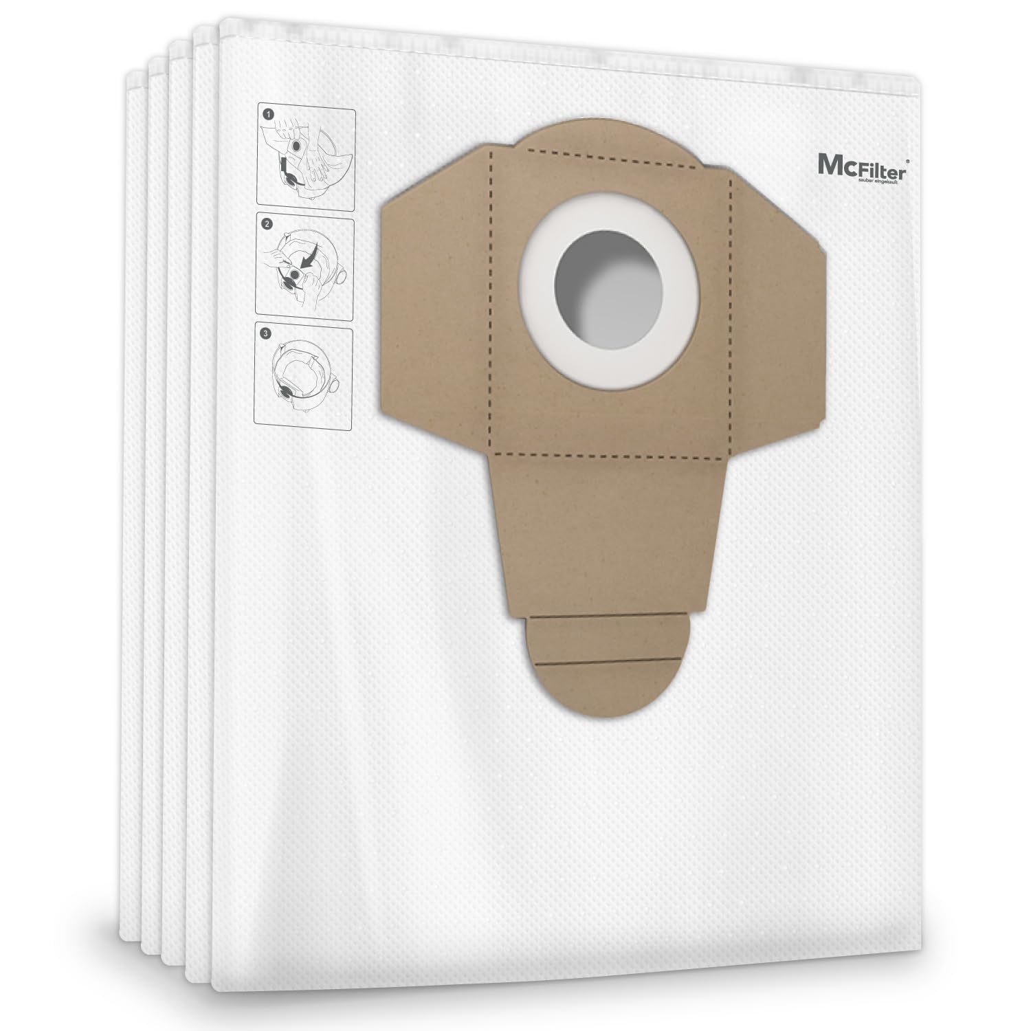 Mcfilter 20 Sacchi Aspirapolvere 30l per Einhell TC-VC 1930