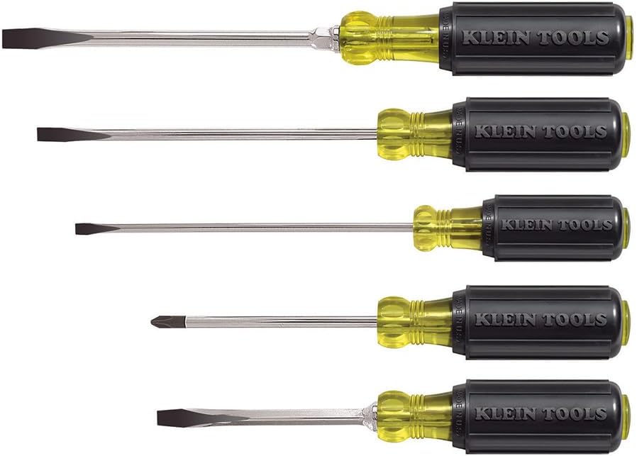 Klein Tools 85075 - Set Cacciaviti Piatta e Phillips 5 Pezzi - immagine 1