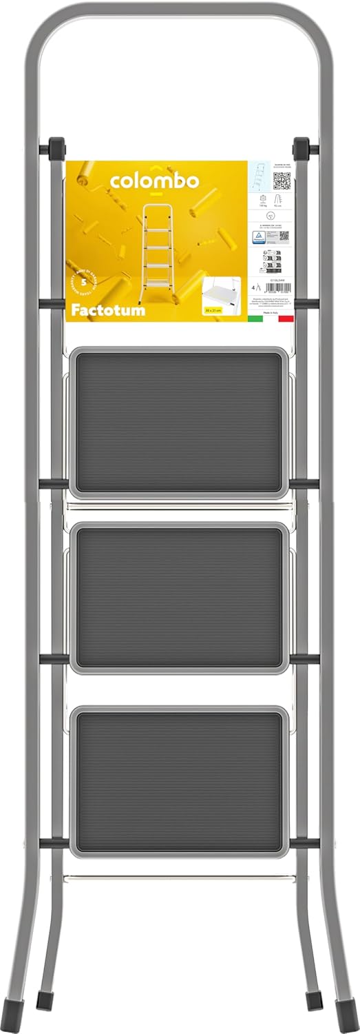 COLOMBO Sgabello in alluminio 4 gradini - immagine 2