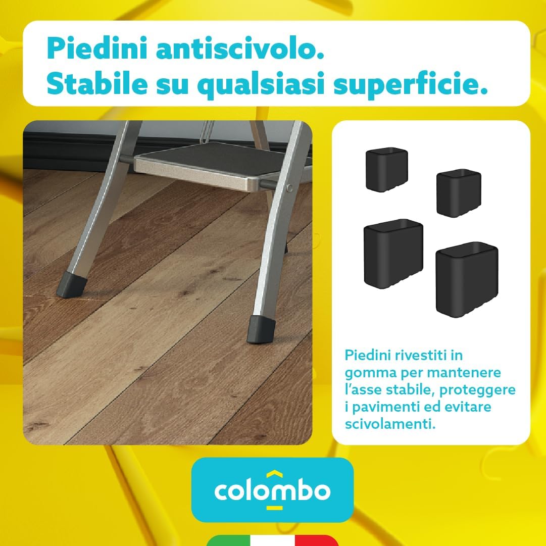 COLOMBO Sgabello in alluminio 4 gradini - immagine 6