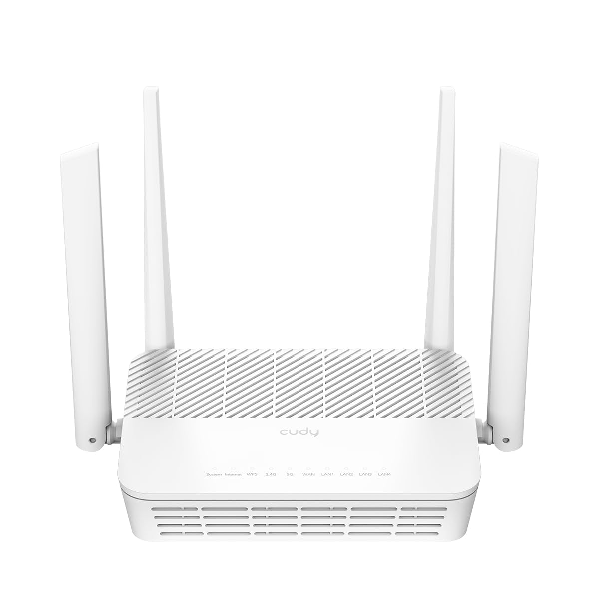 Router Cudy AX3000 WiFi 6 2,5G PoE con porta USB, router VPN dual band, MU-MIMO, WireGuard, compatibile con Cudy Mesh, controllo tramite app, WR3000P