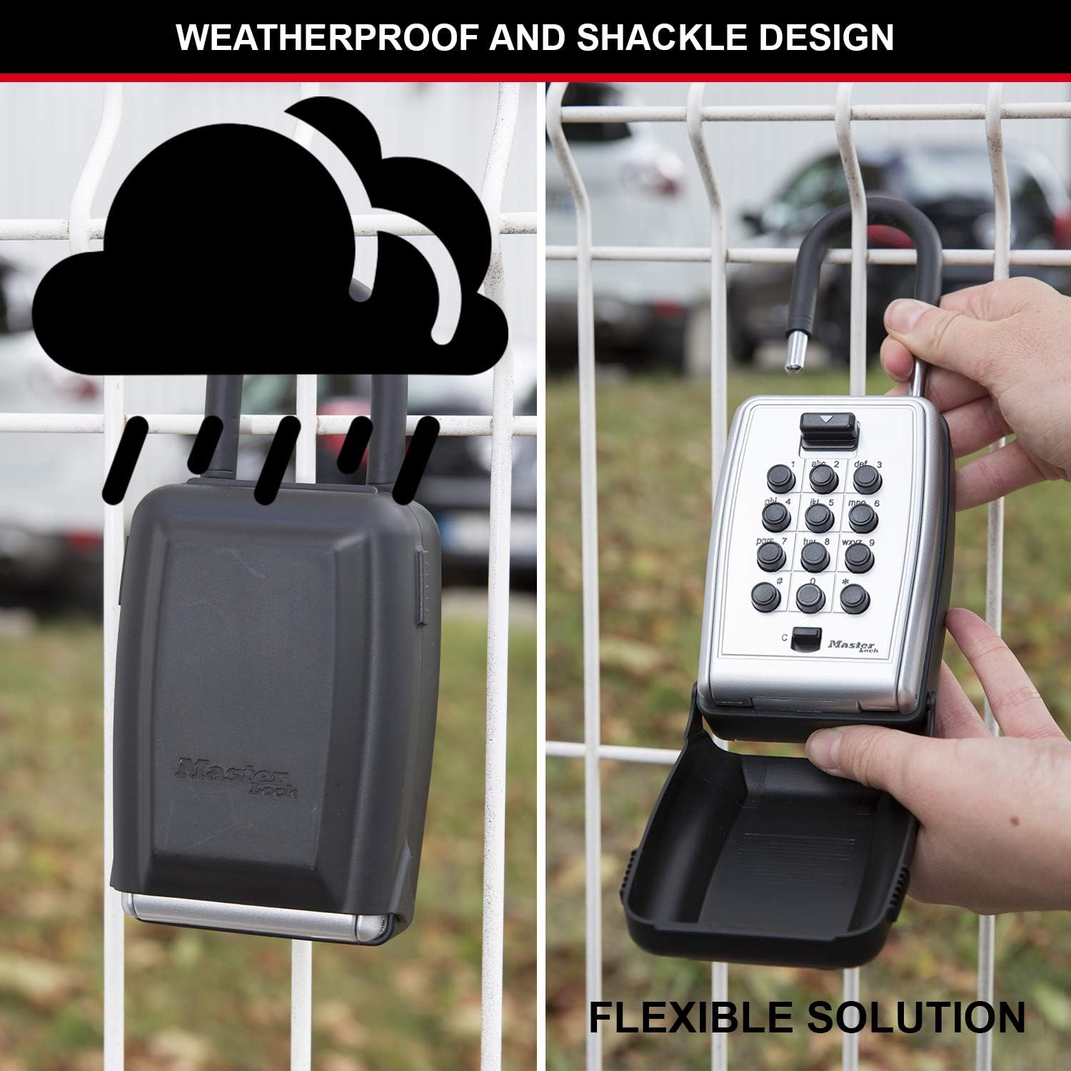 Master Lock 5422EURD Cassaforte per Chiavi con Arco - immagine 4