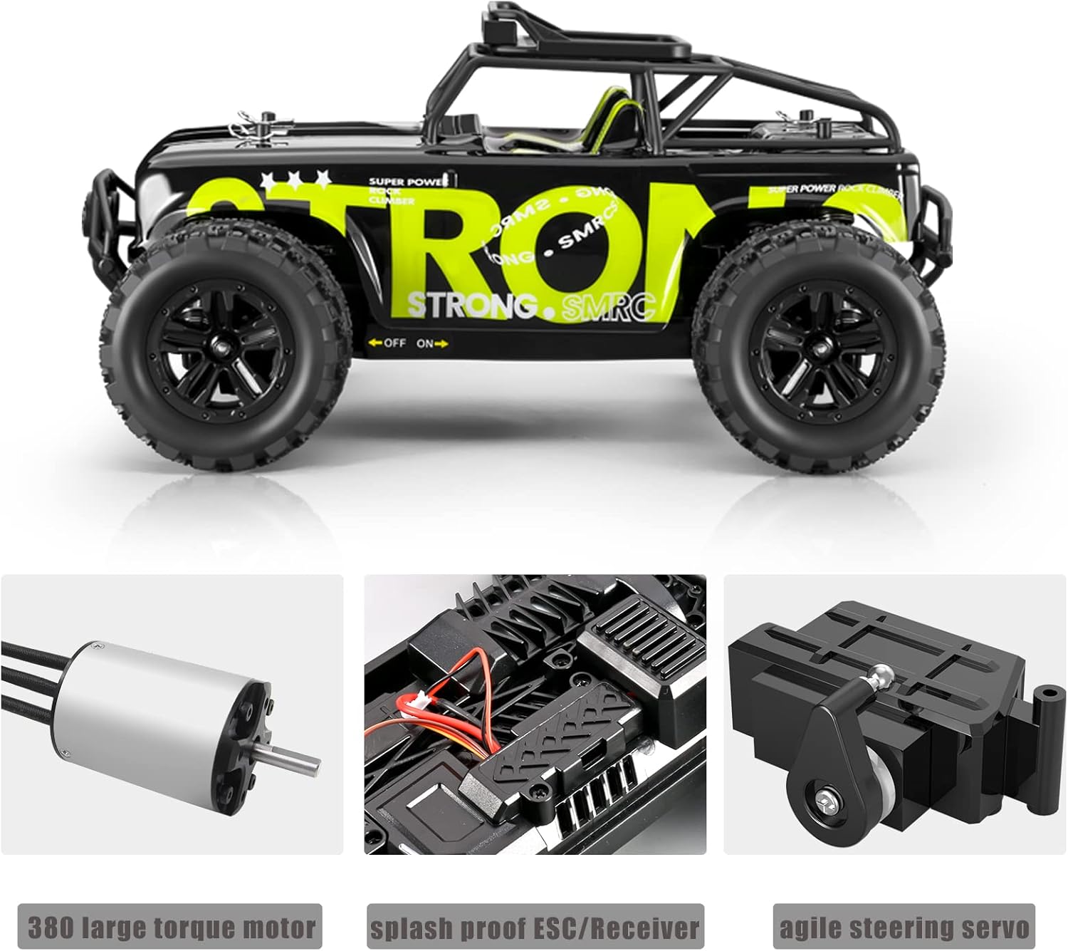 dexinco Macchina Telecomandata RC 40 km/h 1/18 - immagine 4