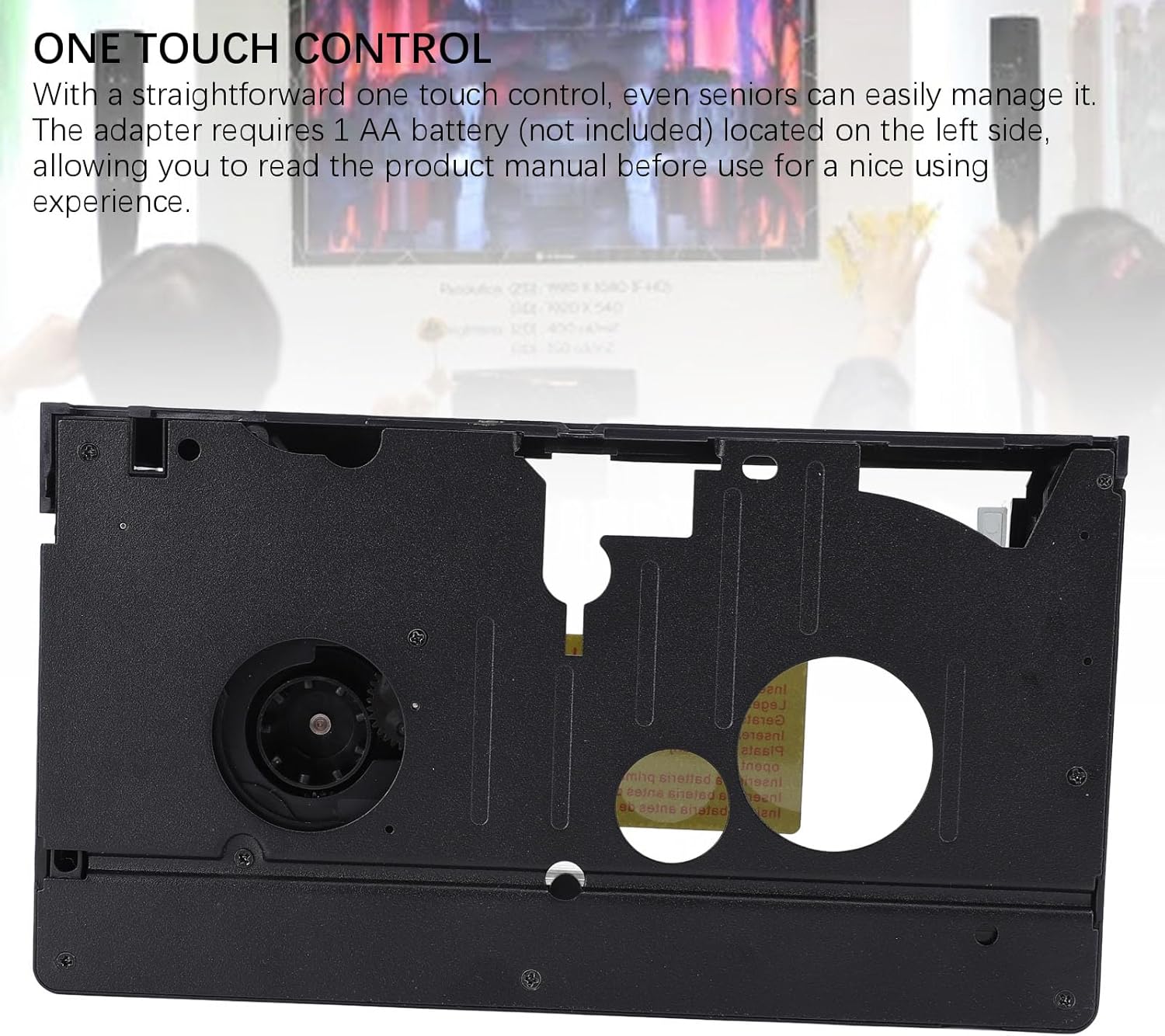 Adattatore per Cassette VHS C Motorizzato - immagine 3