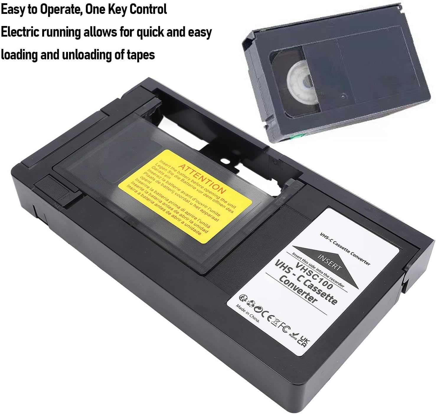 Adattatore per Cassette VHS C Motorizzato - immagine 4