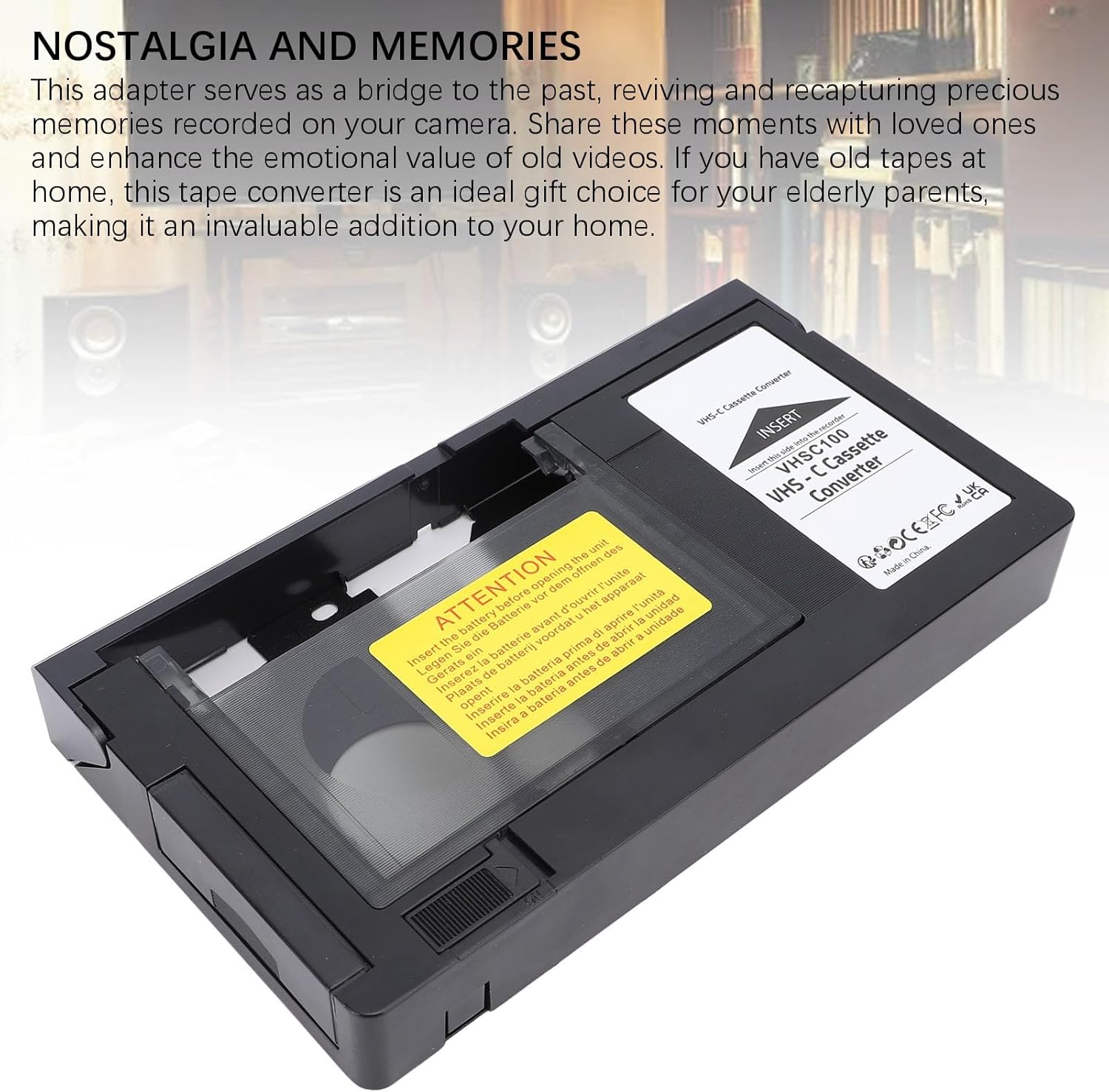 Adattatore per Cassette VHS C Motorizzato - immagine 5