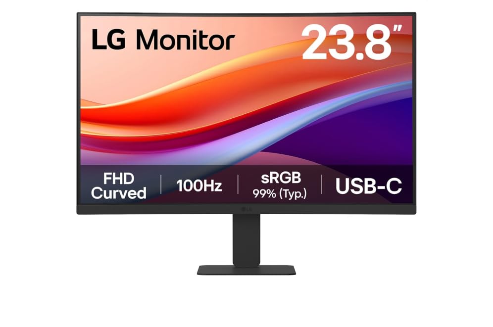 Lg 24U421A-B - Schermo PC Desktop 24" FHD Curvo 1500R
