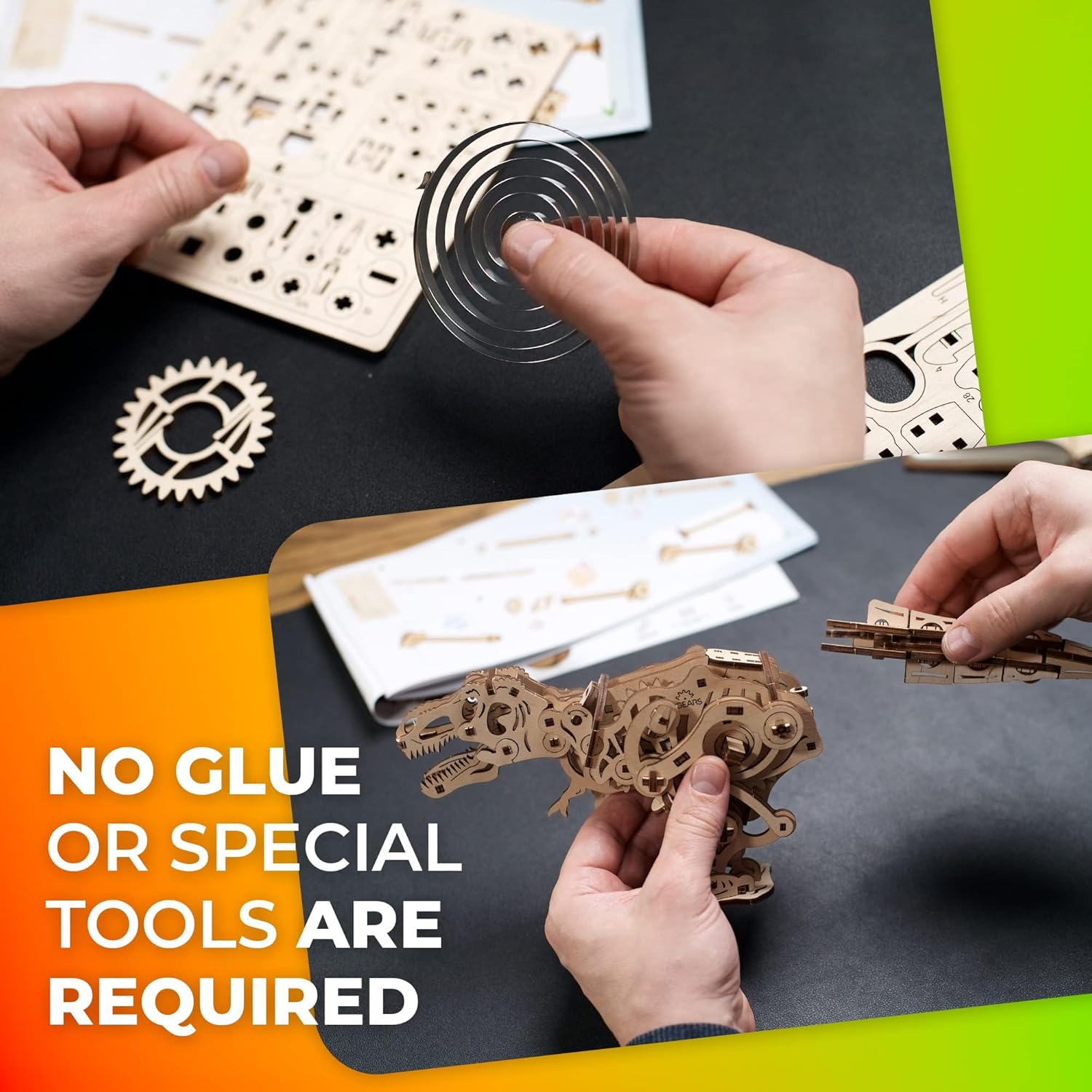 Ugears Tirannosauro Rex - Puzzle 3D in Legno - immagine 6