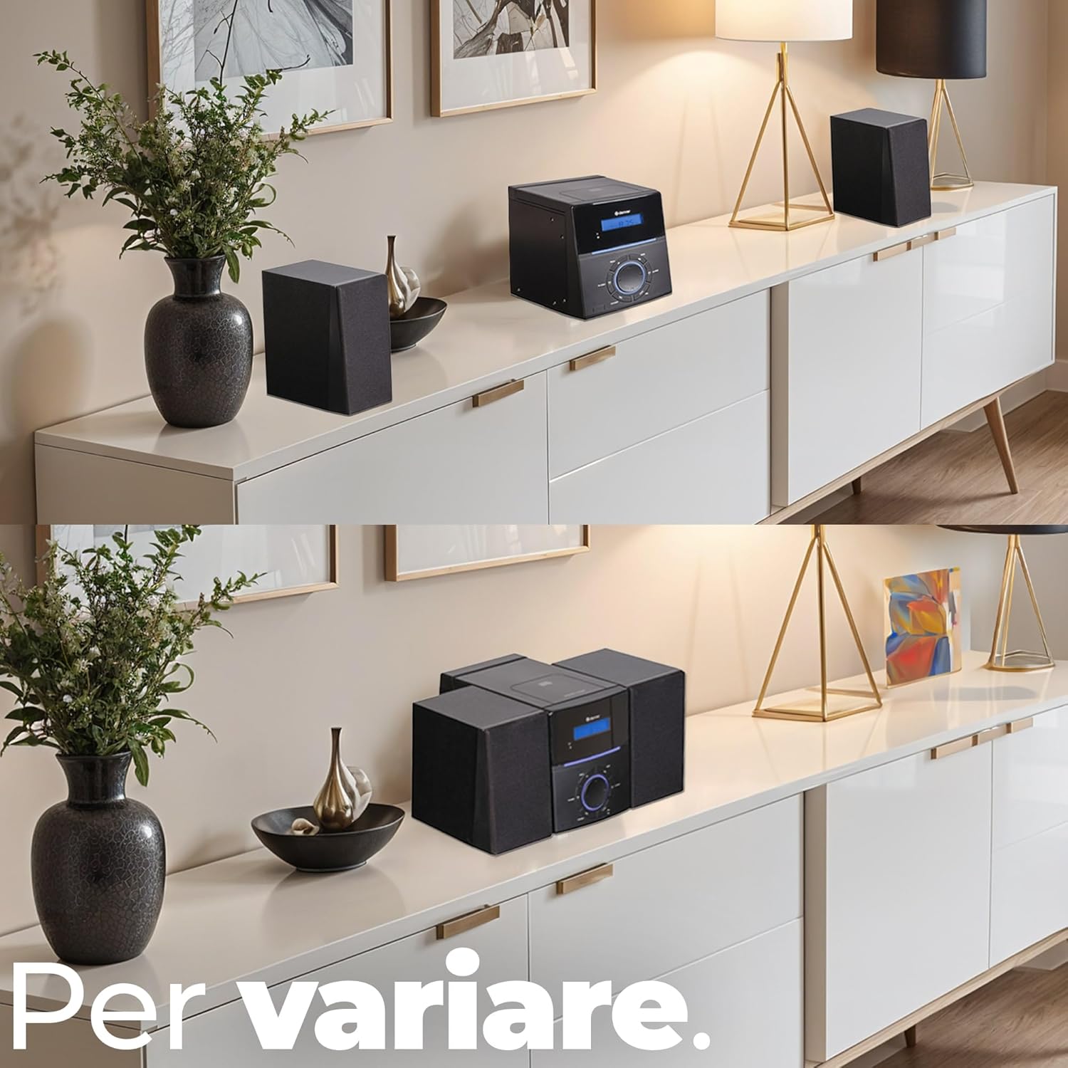 Denver MCA-240 - Impianto Stereo Casa con CD HiFi - immagine 2