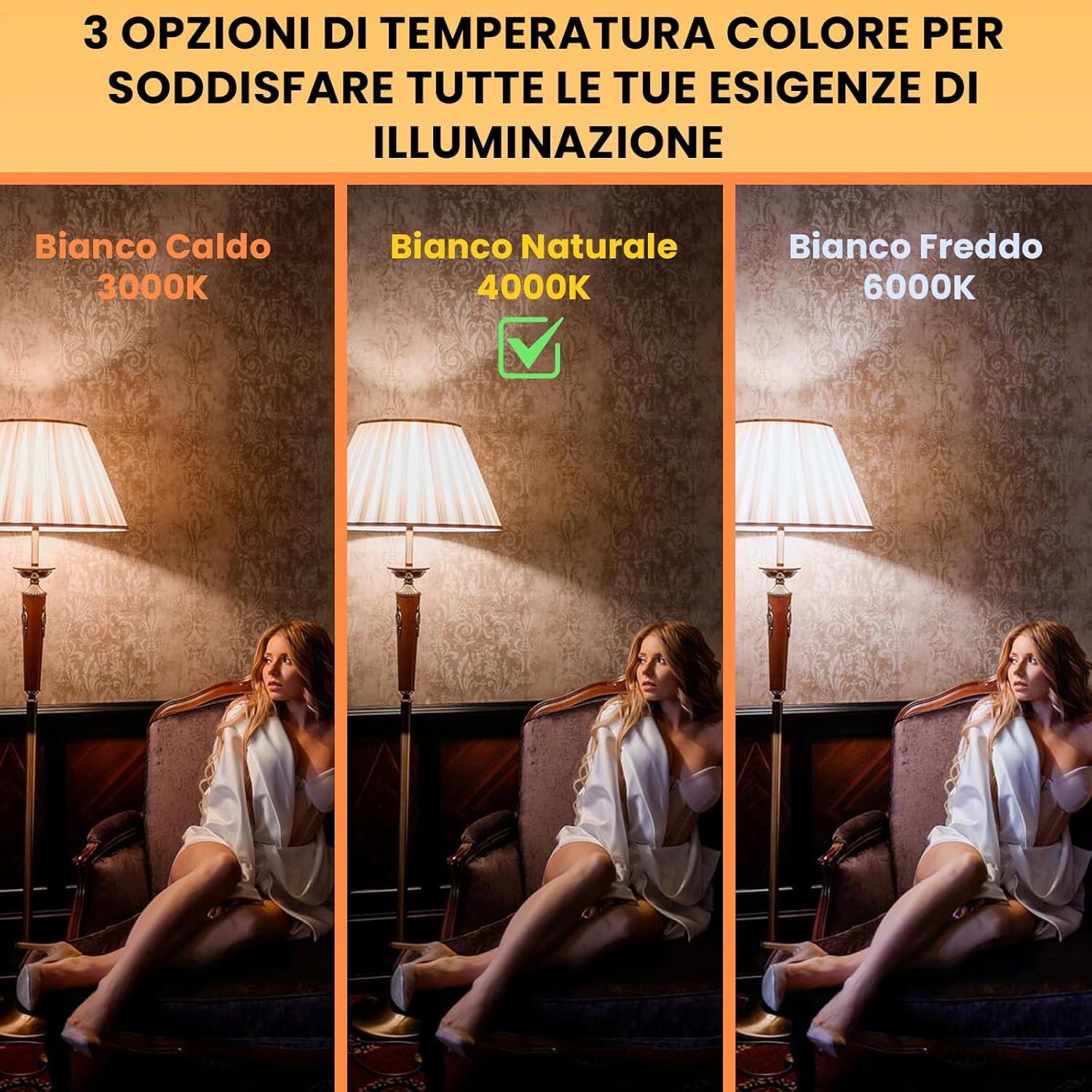 Lamptobe 10W Lampadine LED R7s 78mm Dimmerabile (2 Pezzi) - immagine 3