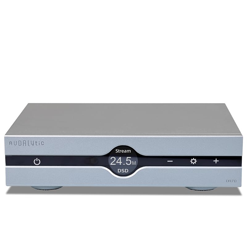 Gustard Audalytic DR70 R2R Streaming DAC DSD512 PCM768 Decoder (Argento)