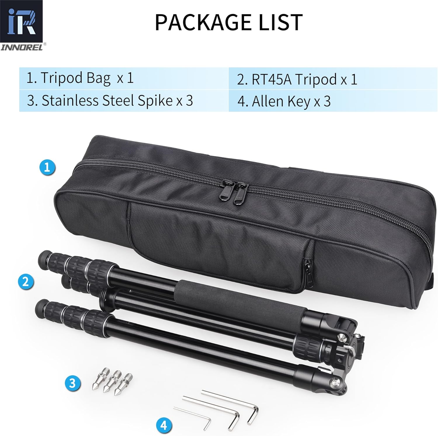 Innorel RT45A - Treppiede Professionale 157cm - immagine 7