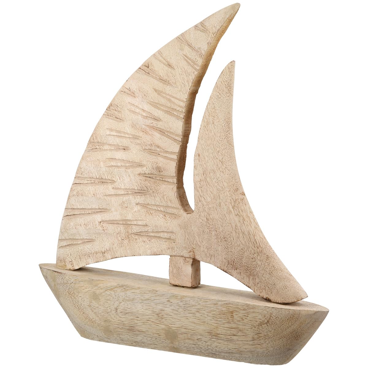 Gilde Oggetto Decorativo Nessaja Barca in Legno di Mango