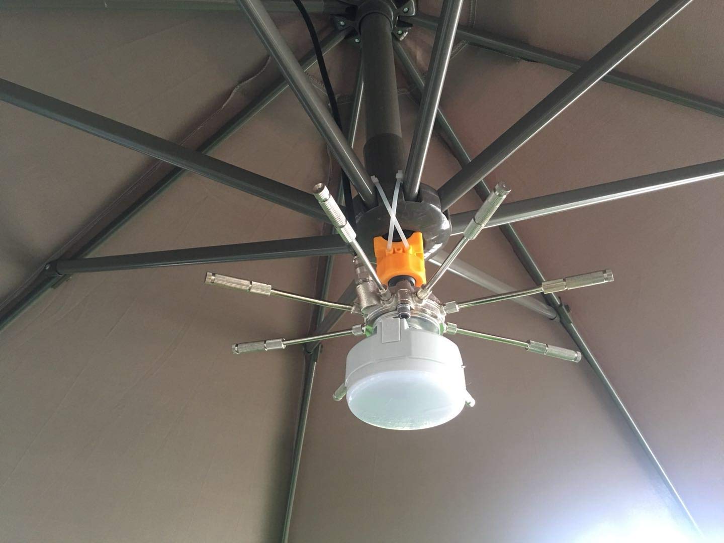 O'FRESH Kit Nebulizzatore Alta Pressione per Ombrellone