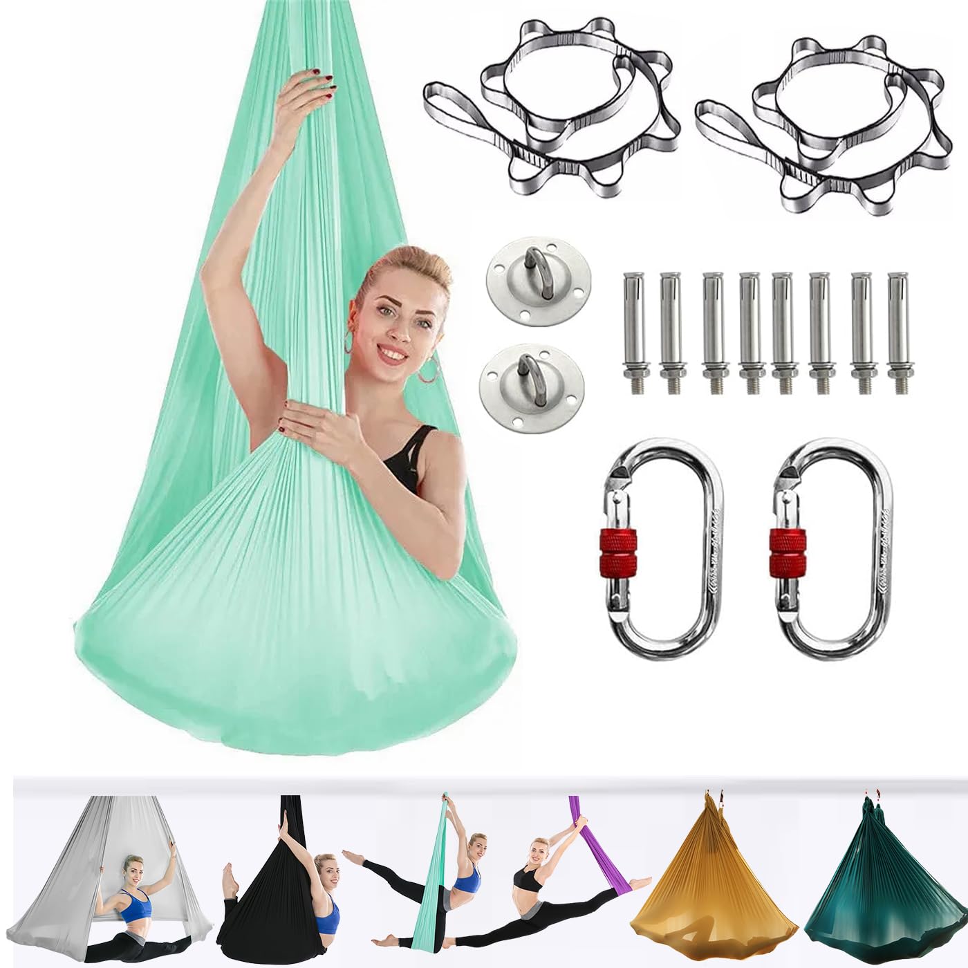 Arnty Yoga Set per Adulti, Carico 500 kg