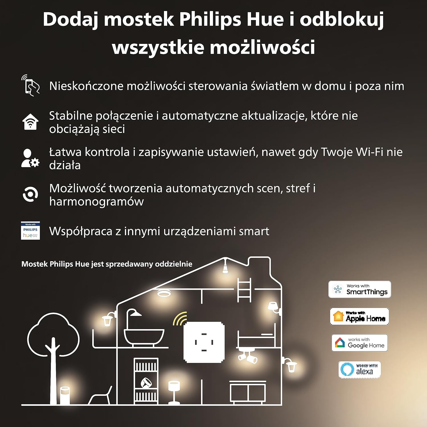 Philips Hue White & Color Ambiance Starter Kit E27 - immagine 6