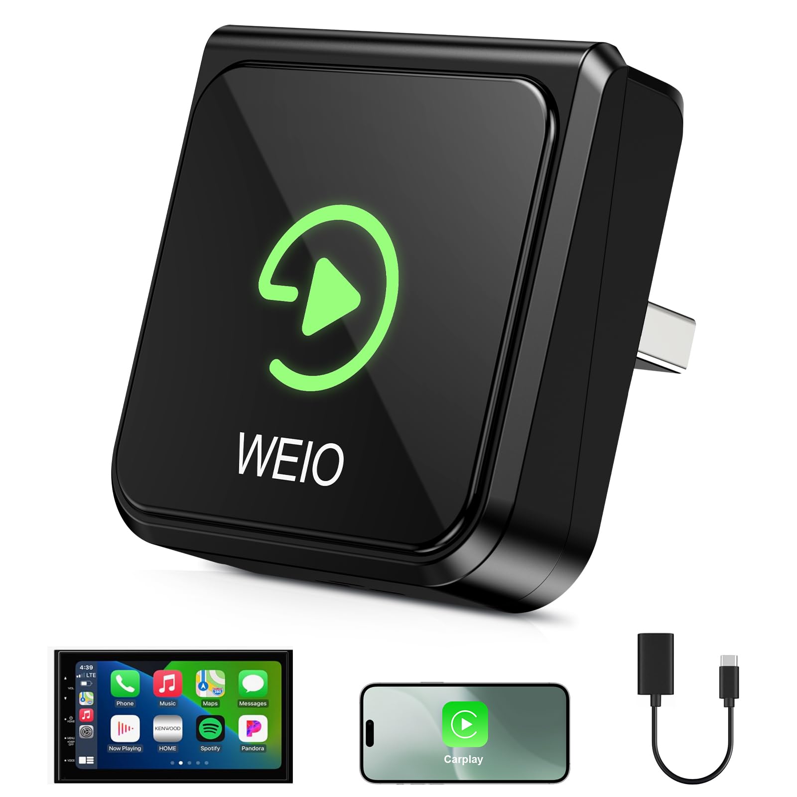 Adattatore CarPlay Wireless per iPhone