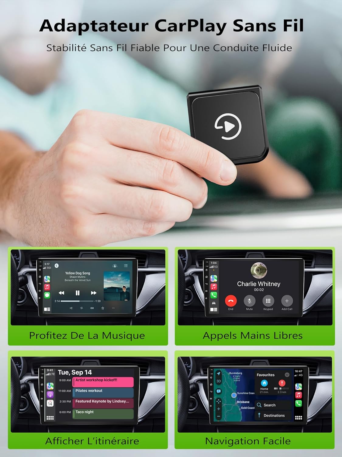 Adattatore CarPlay Wireless per iPhone - immagine 2