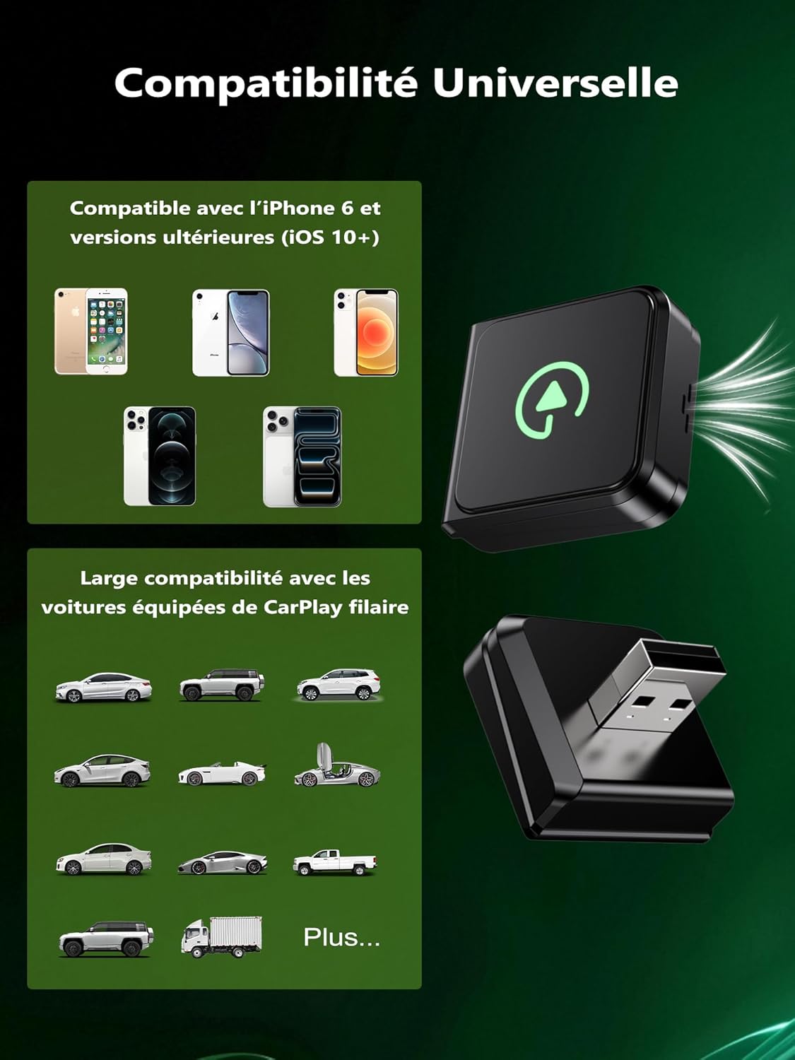 Adattatore CarPlay Wireless per iPhone - immagine 6