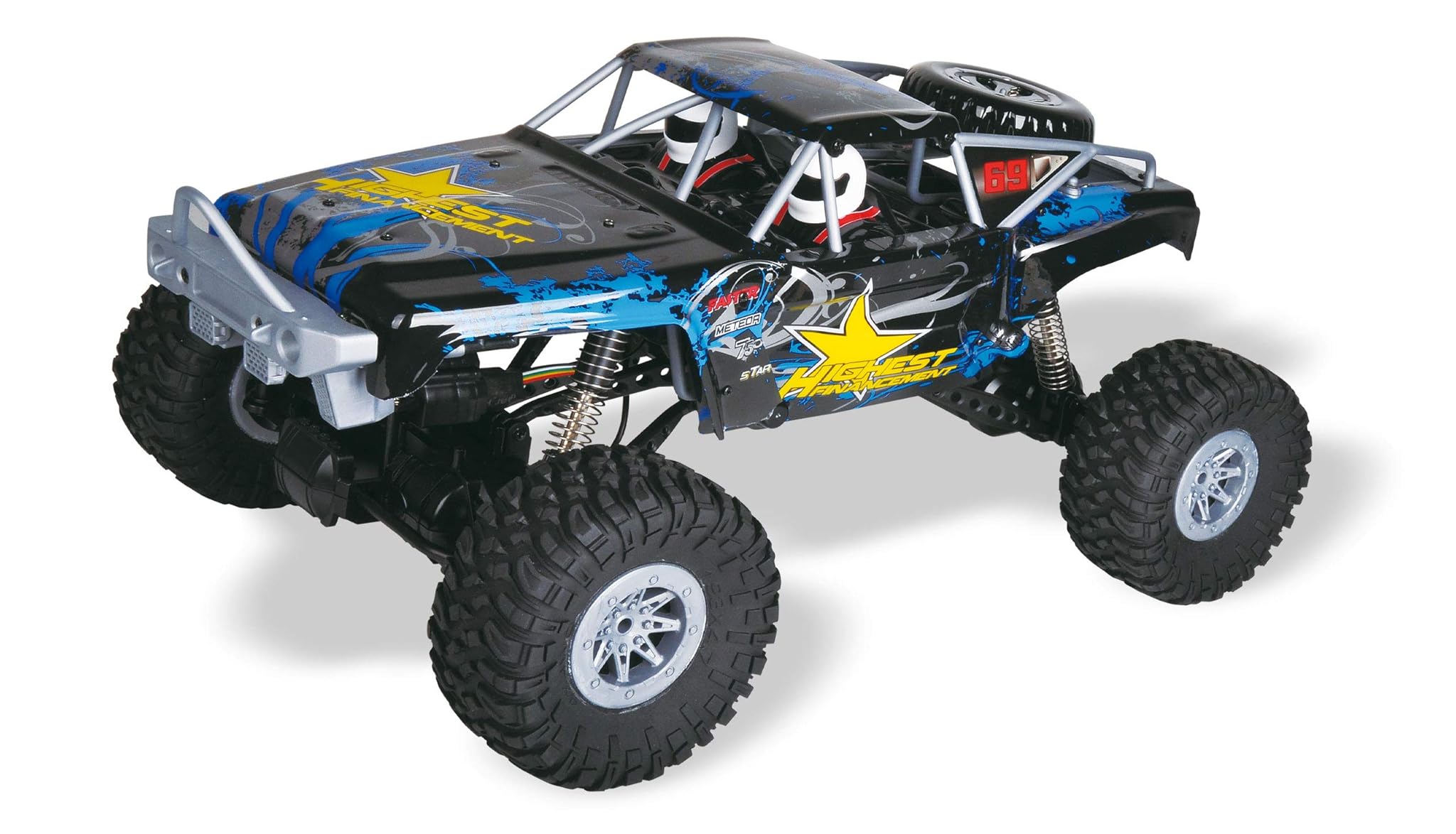 Amewi Double Bridge Brushed 1:10 RC Crawler 4WD RtR, Nero