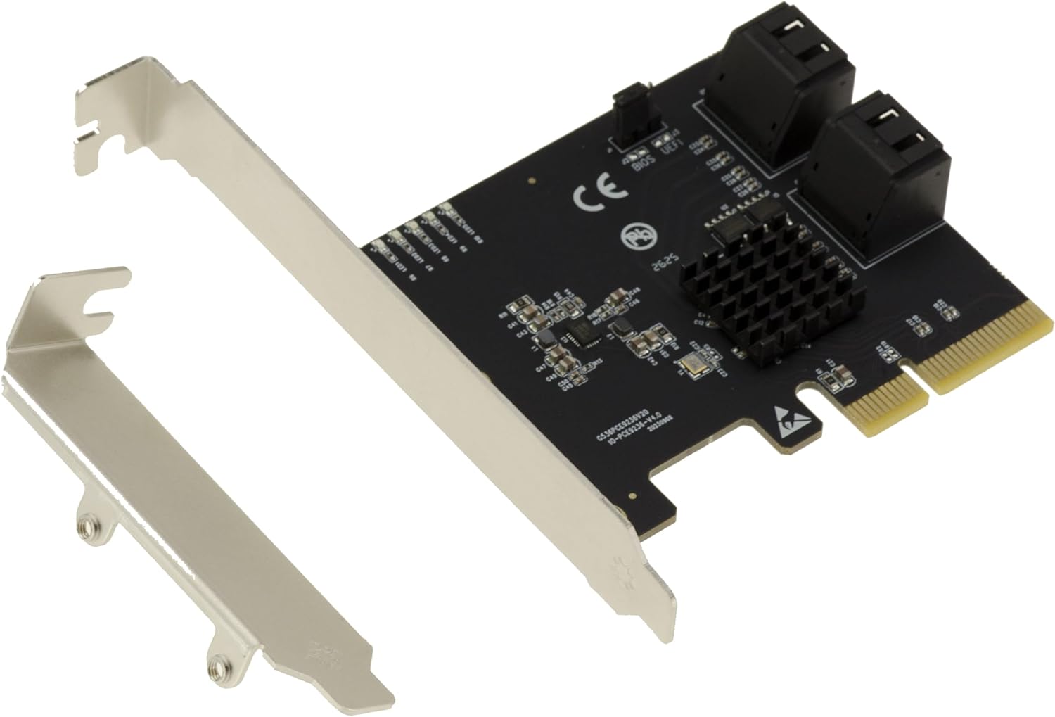 Kalea-informatique Scheda Controller PCIe 4 Porte SATA 3 - immagine 4