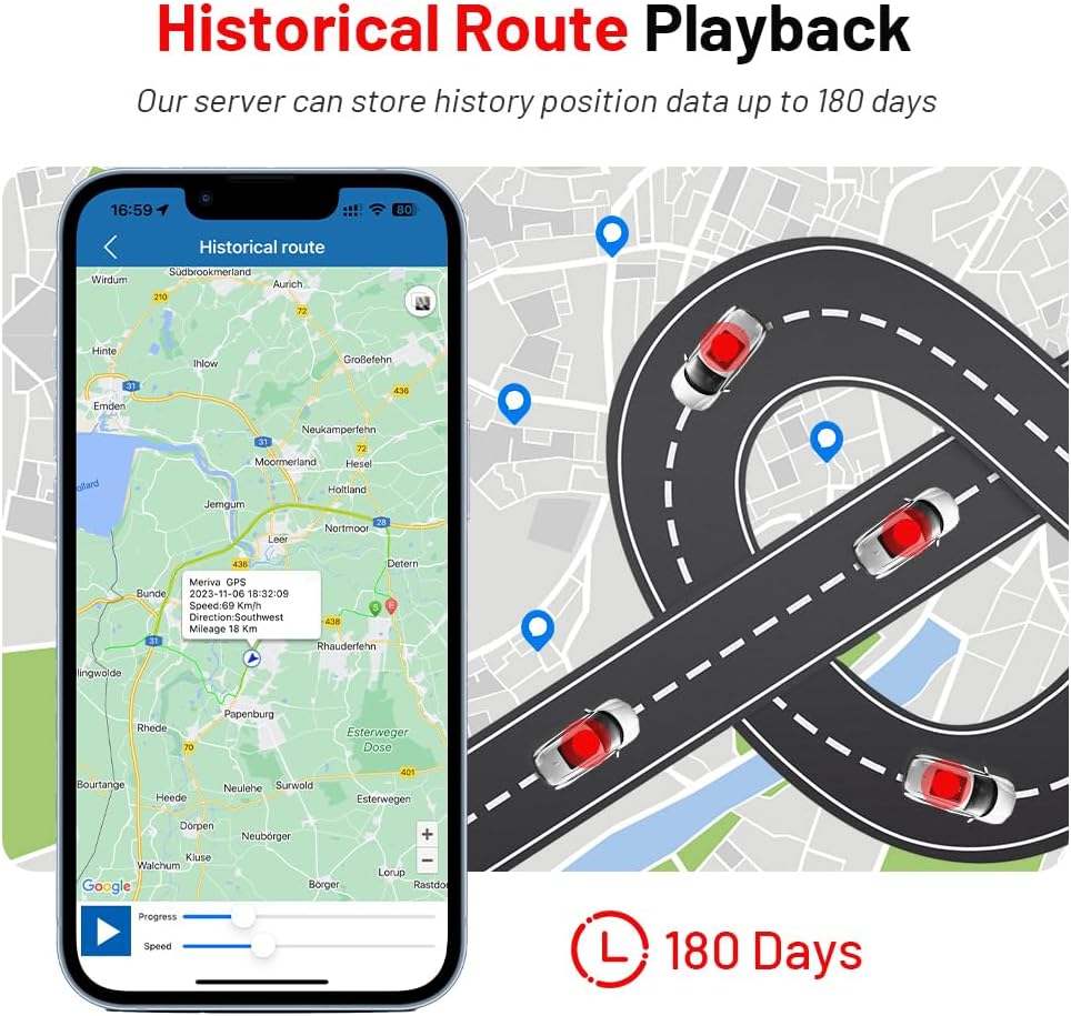 GPS Tracker 4G LTE OBD2 per Auto TK816 - immagine 4