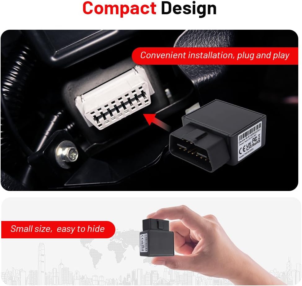 GPS Tracker 4G LTE OBD2 per Auto TK816 - immagine 6