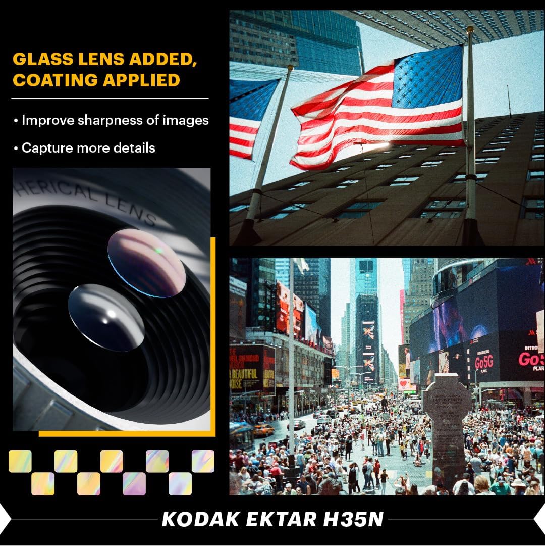 Kodak EKTAR H35N Half Frame Film Camera 35mm - immagine 8