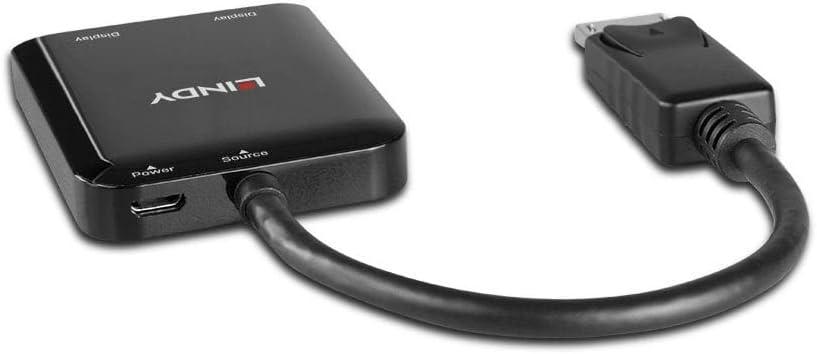 LINDY Hub DisplayPort 1.2 MST a 2 porte - immagine 1