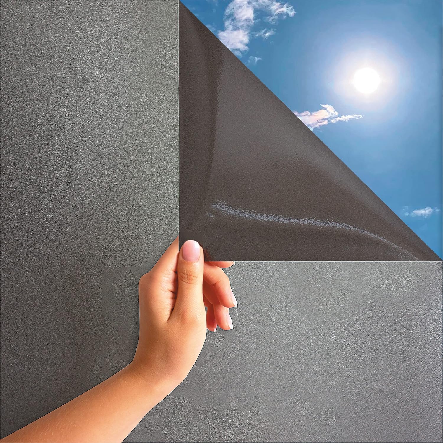 Marapon® Pellicola Vetri Privacy Antracite 120x200 cm