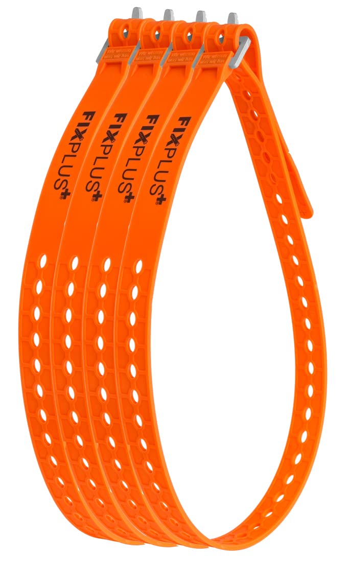 Fixplus Strap 4-pack 86cm x 2.4cm, Arancione